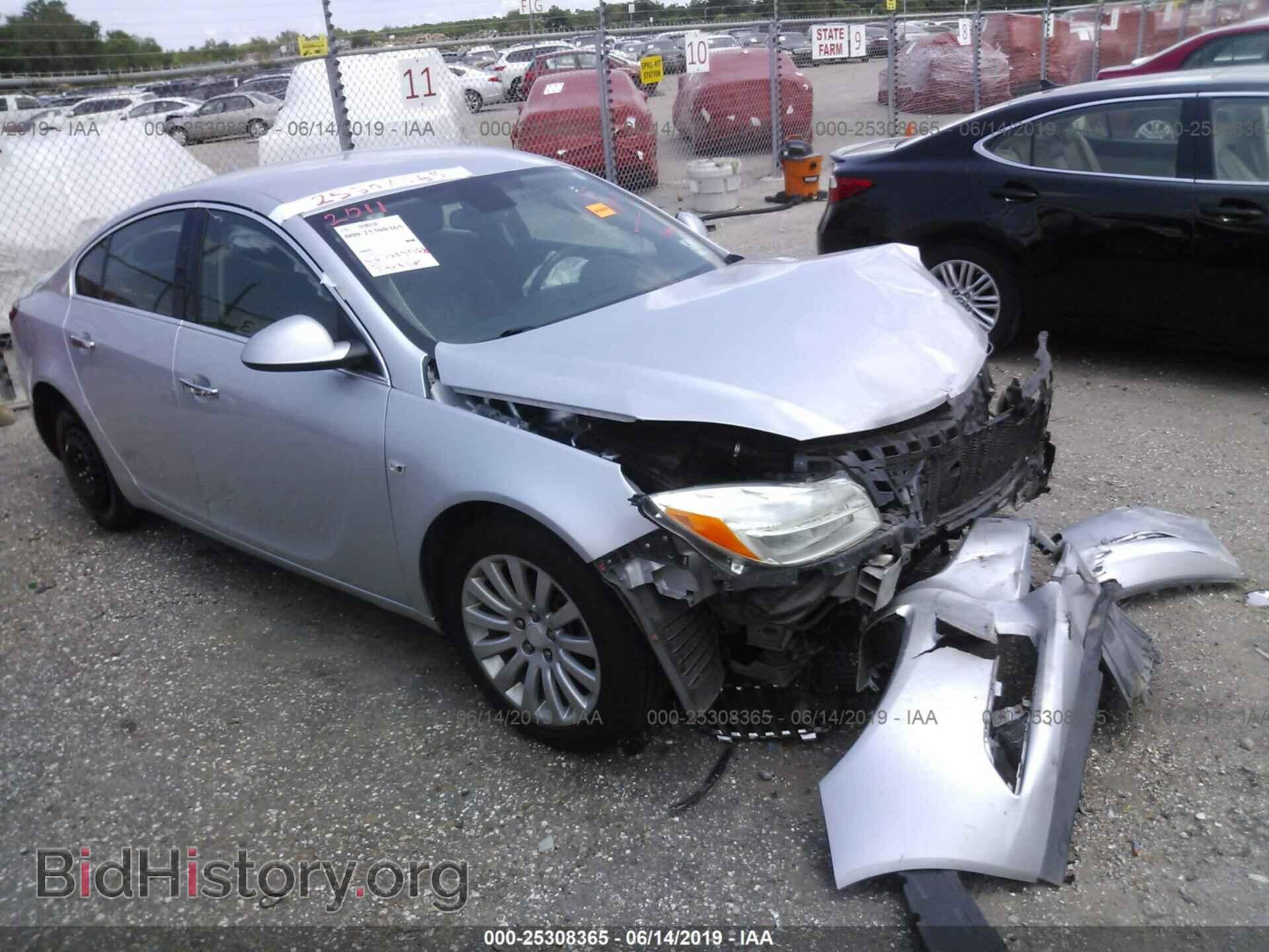 Фотография W04GN5EC1B1106030 - BUICK REGAL 2011