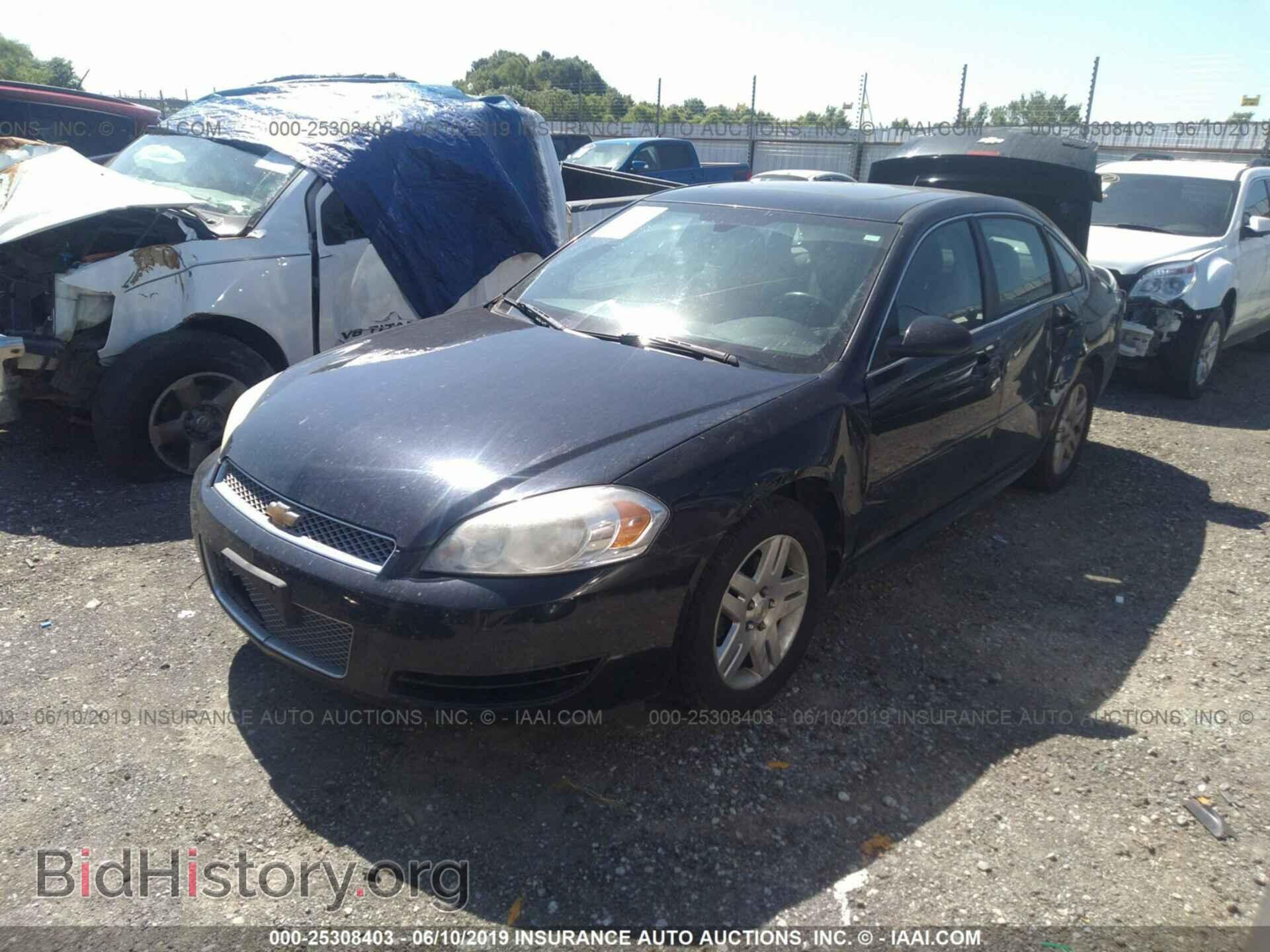 2012 CHEVROLET IMPALA - VIN: 2G1WG5E35C1124272 - Фото 2