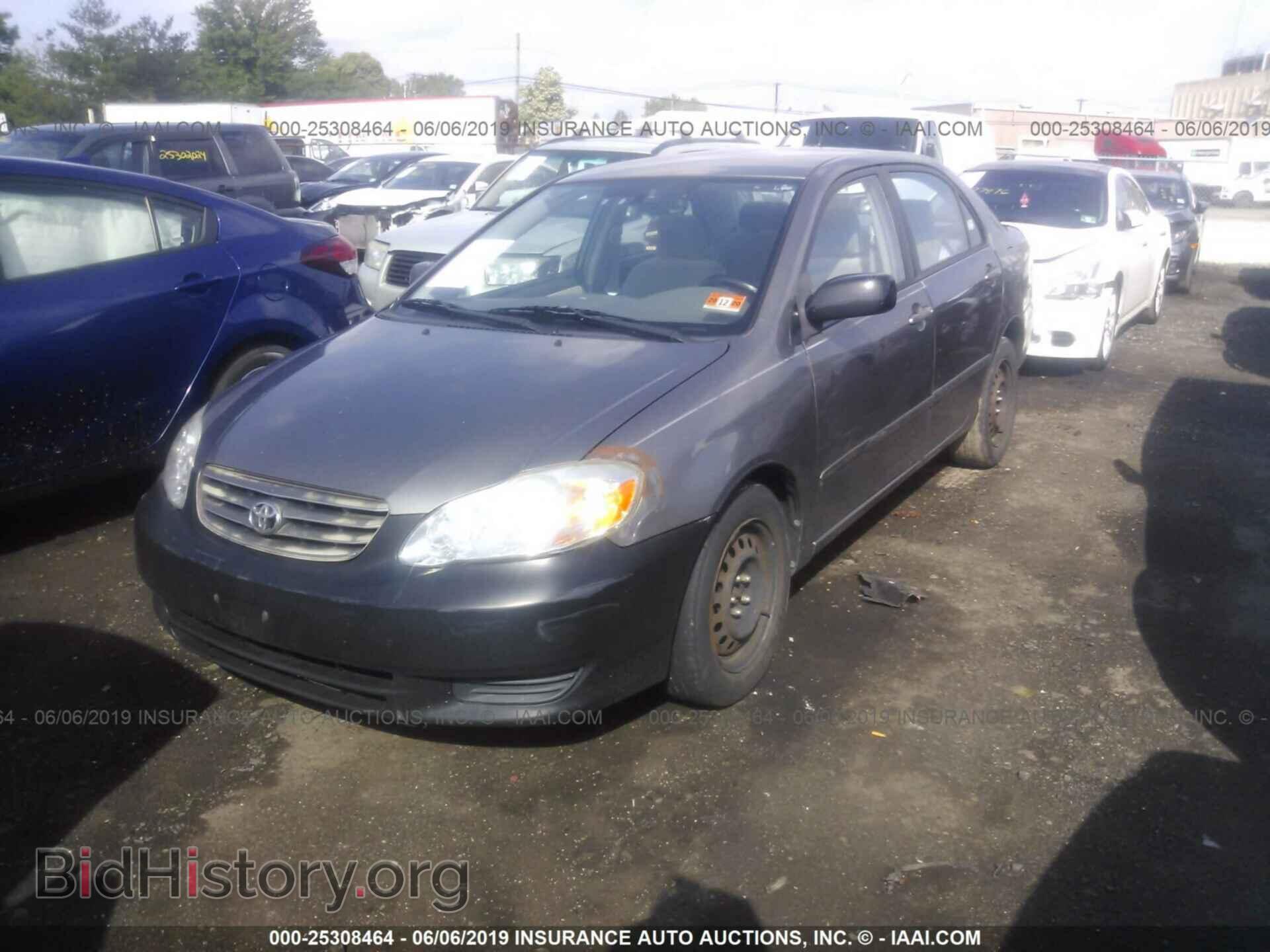 2003 TOYOTA COROLLA - VIN: 2T1BR32E13C080928 - Photo 2