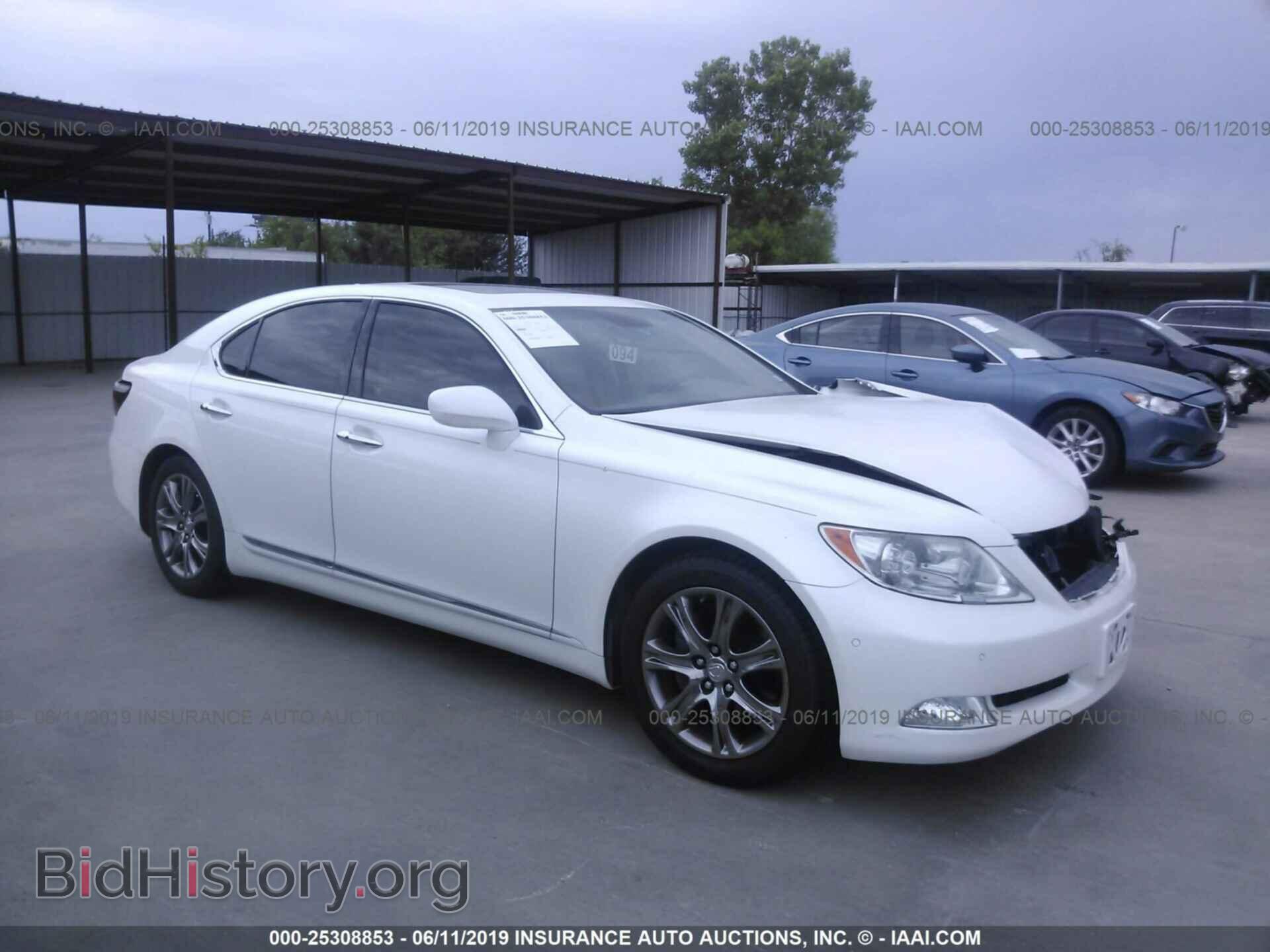 Photo JTHBL46F785071812 - LEXUS LS 2008