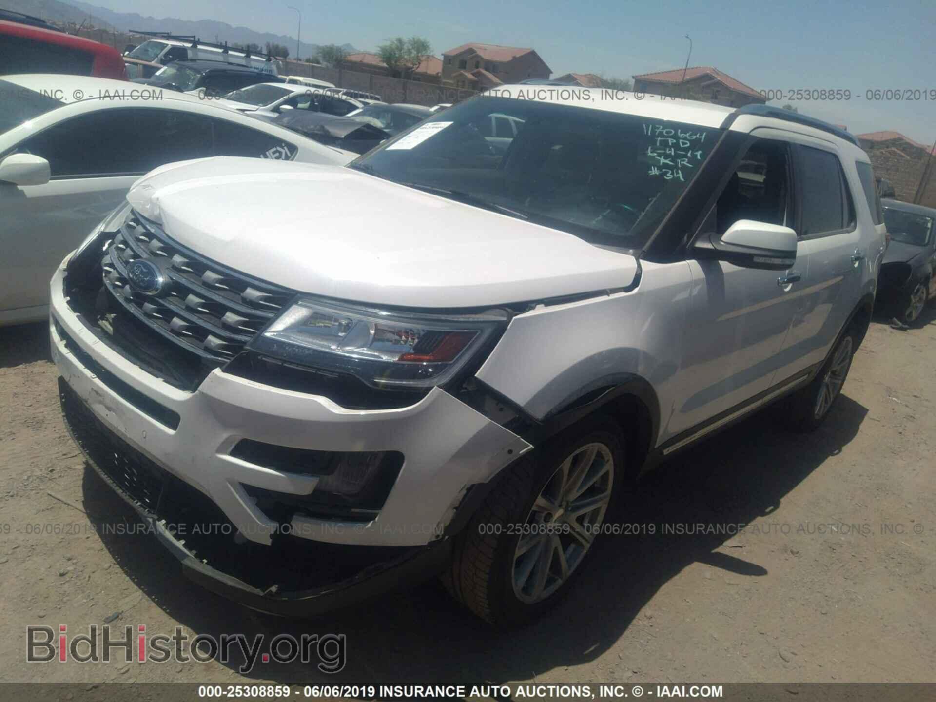 2017 FORD EXPLORER - VIN: 1FM5K8F81HGB83905 - Фото 2