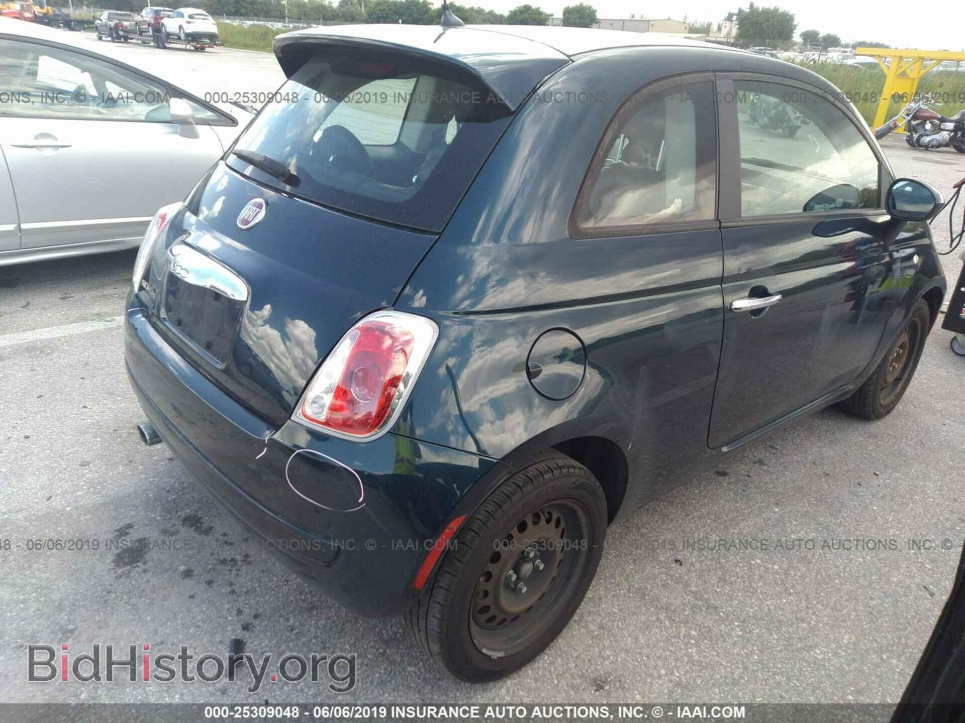 2013 FIAT 500 - VIN: 3C3CFFAR5DT686156 - Фото 4