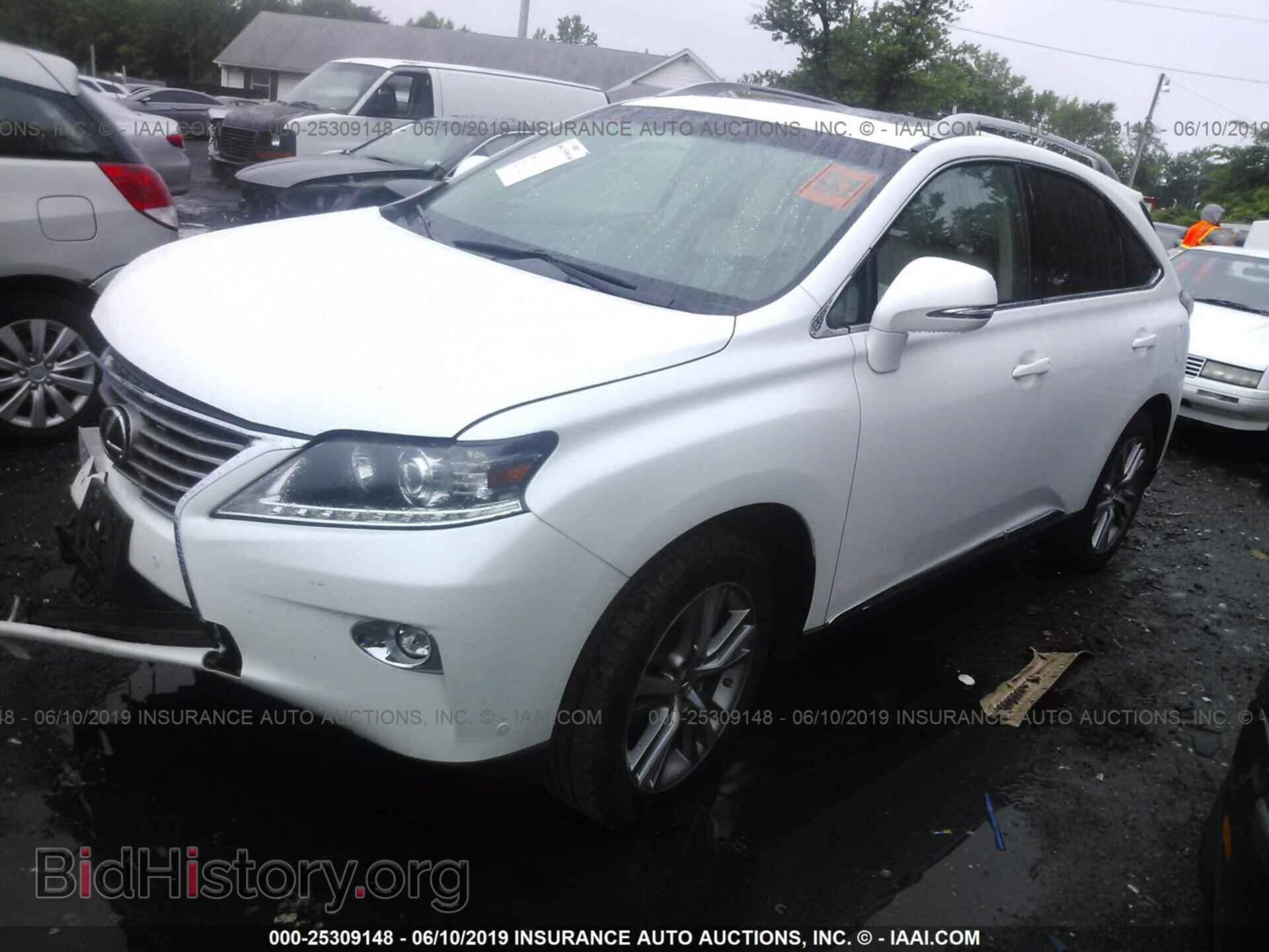 2015 LEXUS RX - VIN: 2T2BK1BA0FC254090 - Фото 2