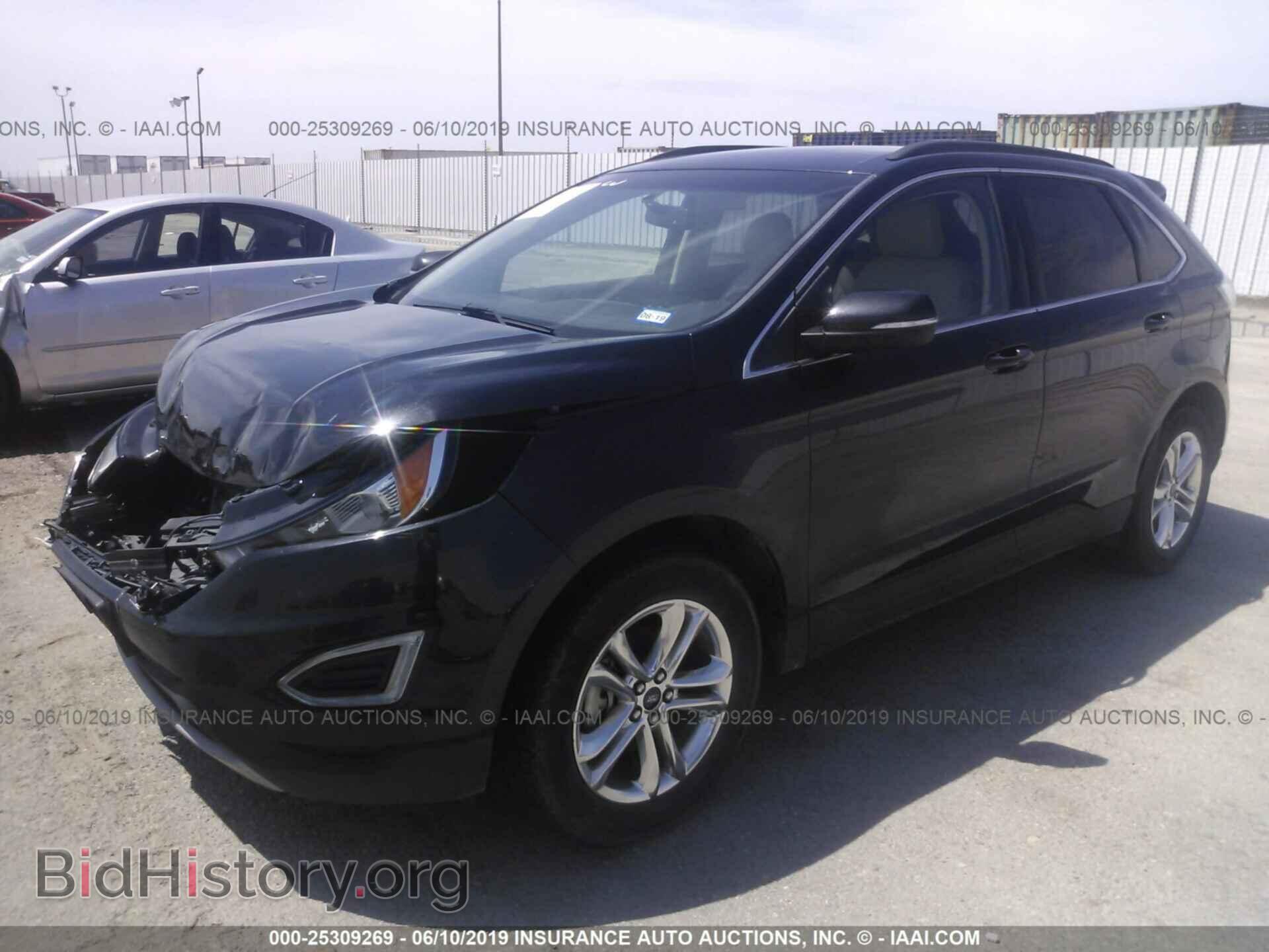 2015 FORD EDGE - VIN: 2FMTK3J85FBB47494 - Фото 2
