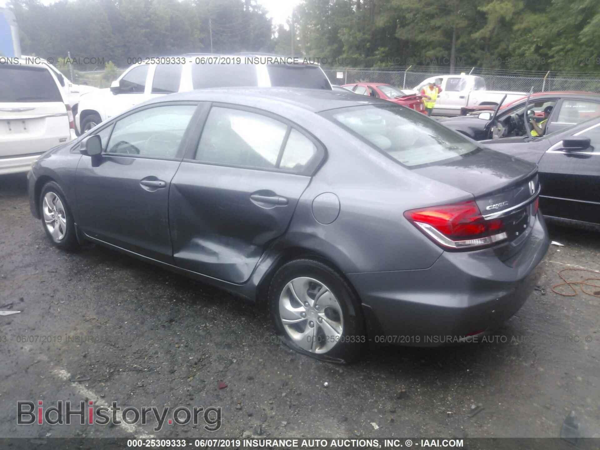 2013 HONDA CIVIC - VIN: 2HGFB2F51DH570224 - Фото 3