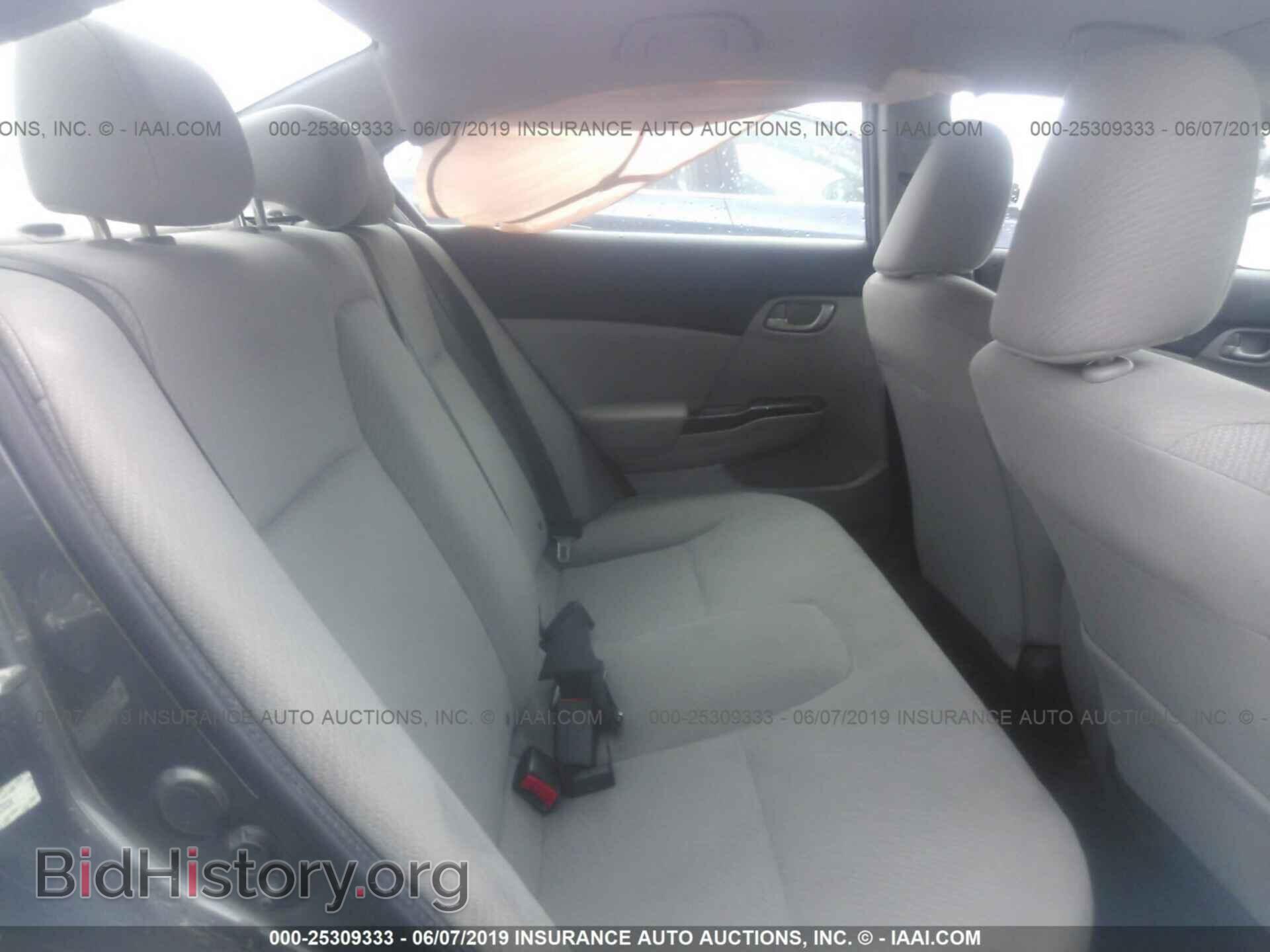 2013 HONDA CIVIC - VIN: 2HGFB2F51DH570224 - Фото 8