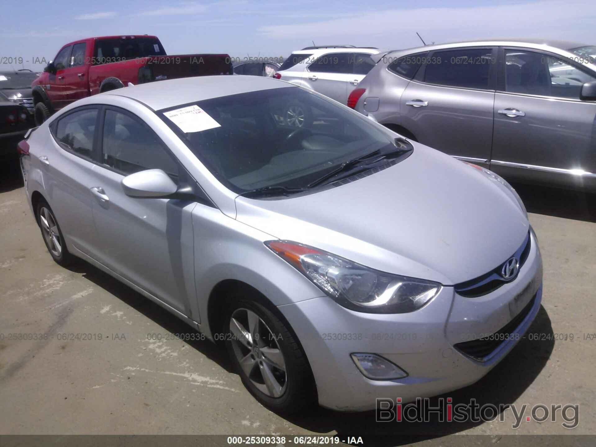 Photo KMHDH4AE6DU002678 - HYUNDAI ELANTRA 2013