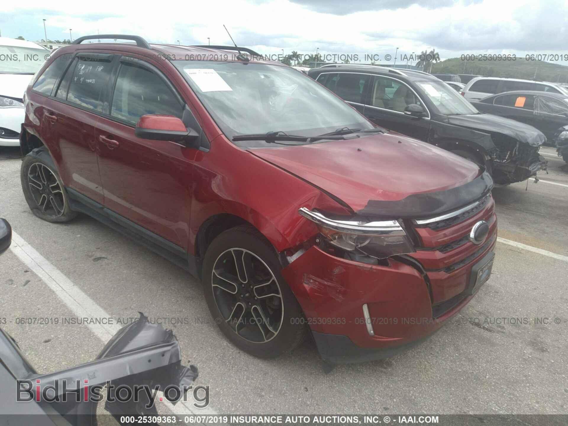 Фотография 2FMDK3J95DBA72841 - FORD EDGE 2013