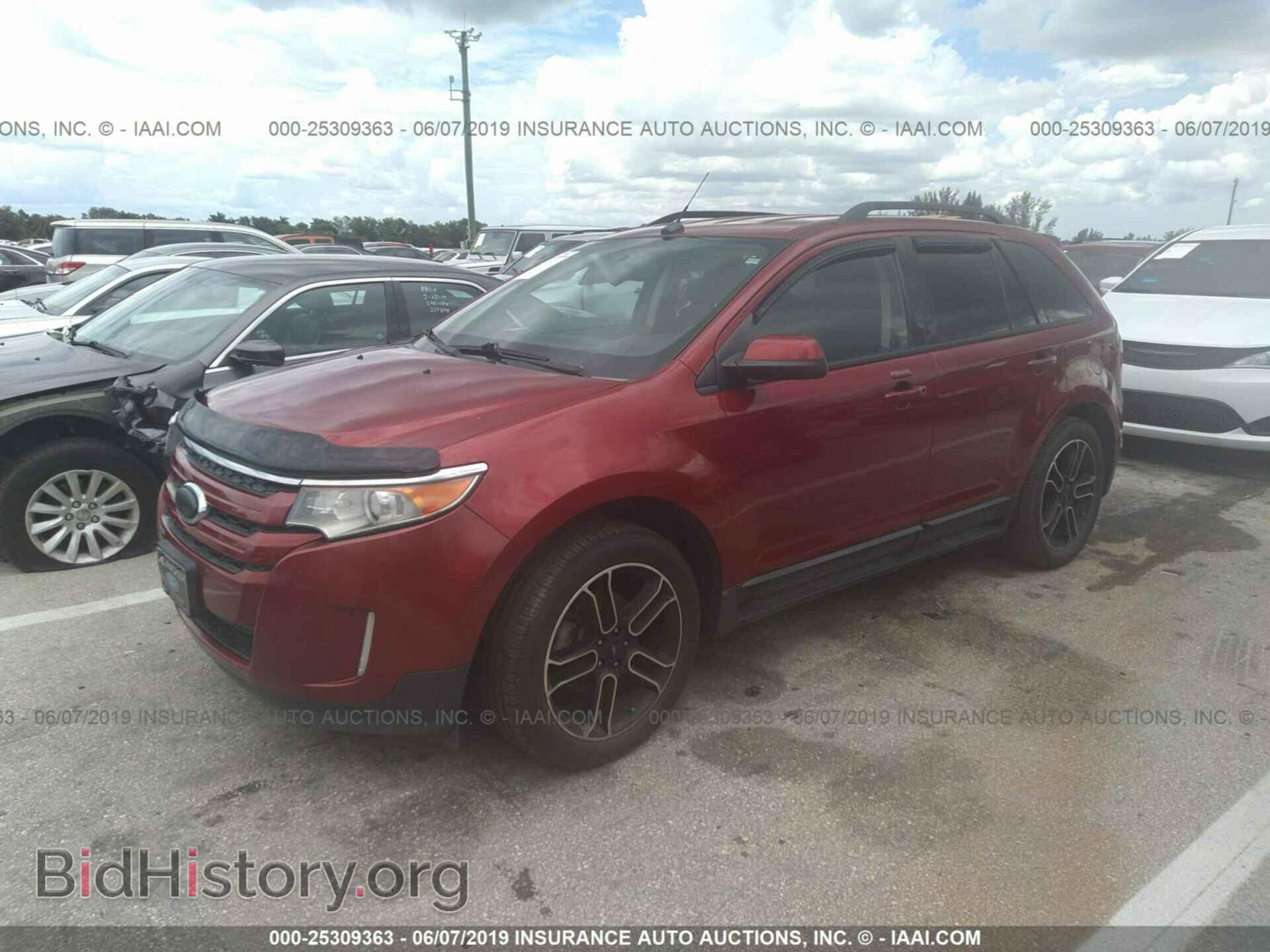 2013 FORD EDGE - VIN: 2FMDK3J95DBA72841 - Фото 2