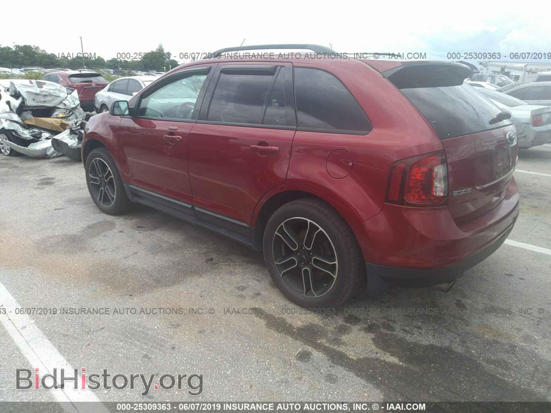 2013 FORD EDGE - VIN: 2FMDK3J95DBA72841 - Фото 3