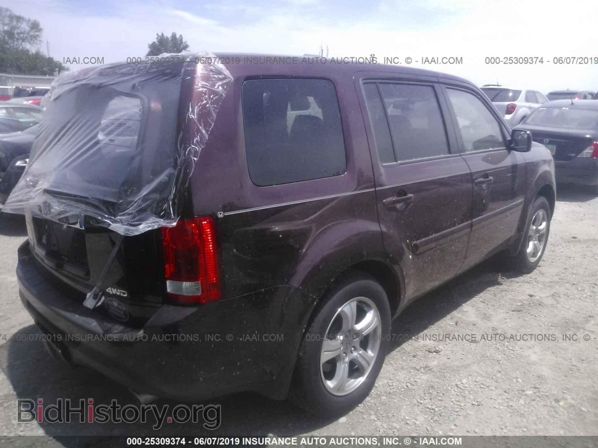 2012 HONDA PILOT - VIN: 5FNYF4H56CB018906 - Фото 4