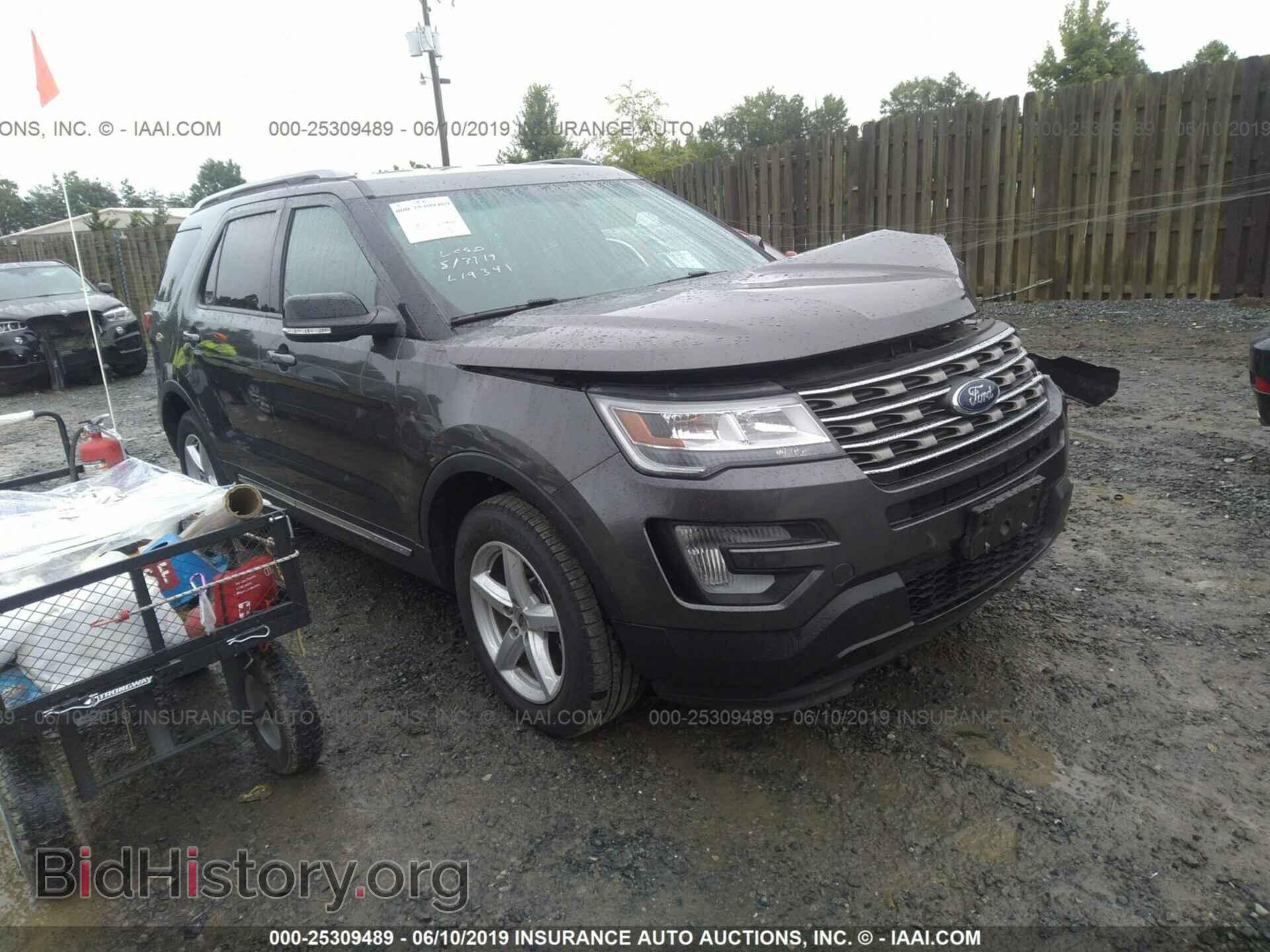 Фотография 1FM5K8D86HGA41312 - FORD EXPLORER 2017