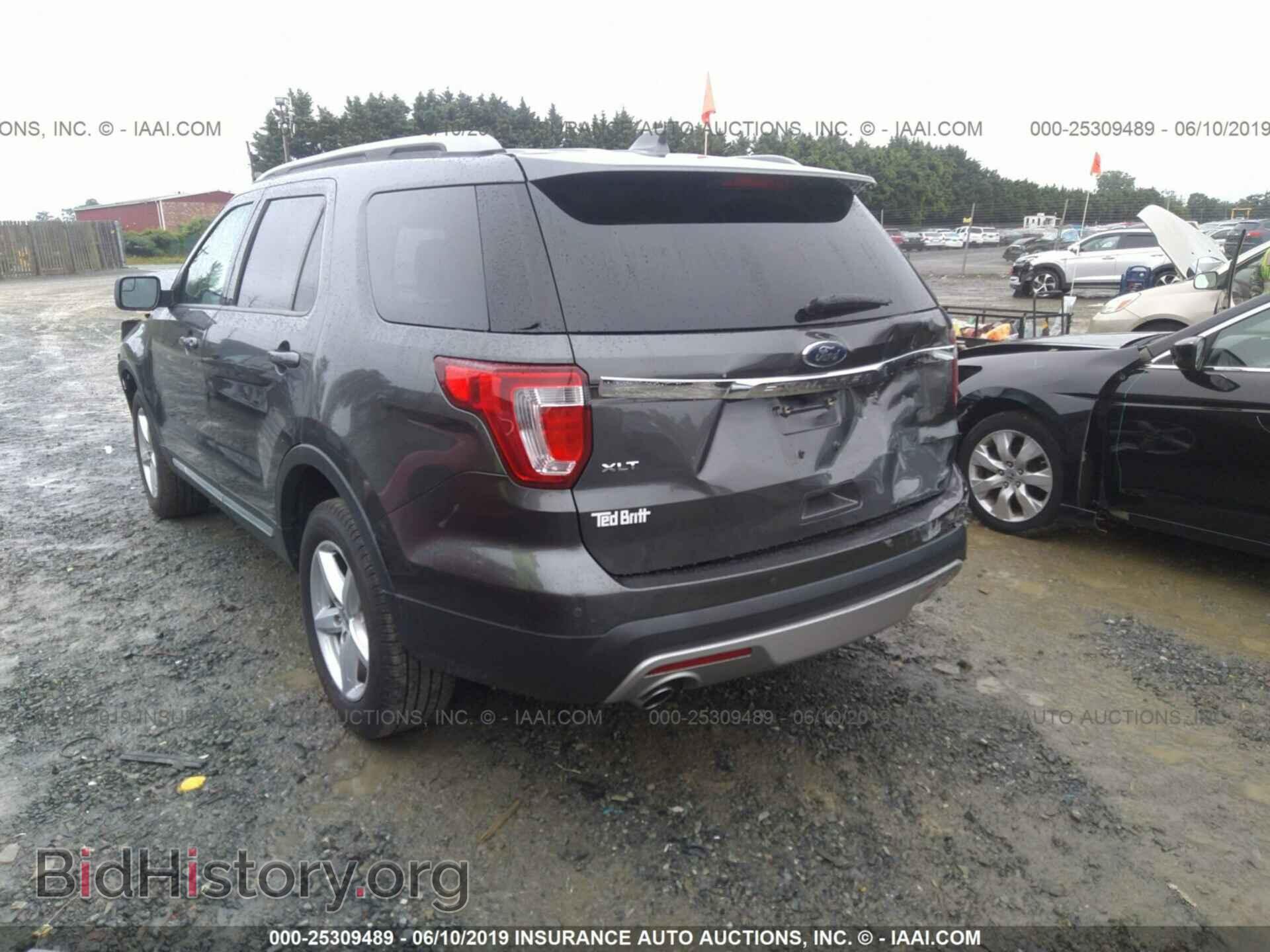 2017 FORD EXPLORER - VIN: 1FM5K8D86HGA41312 - Фото 3