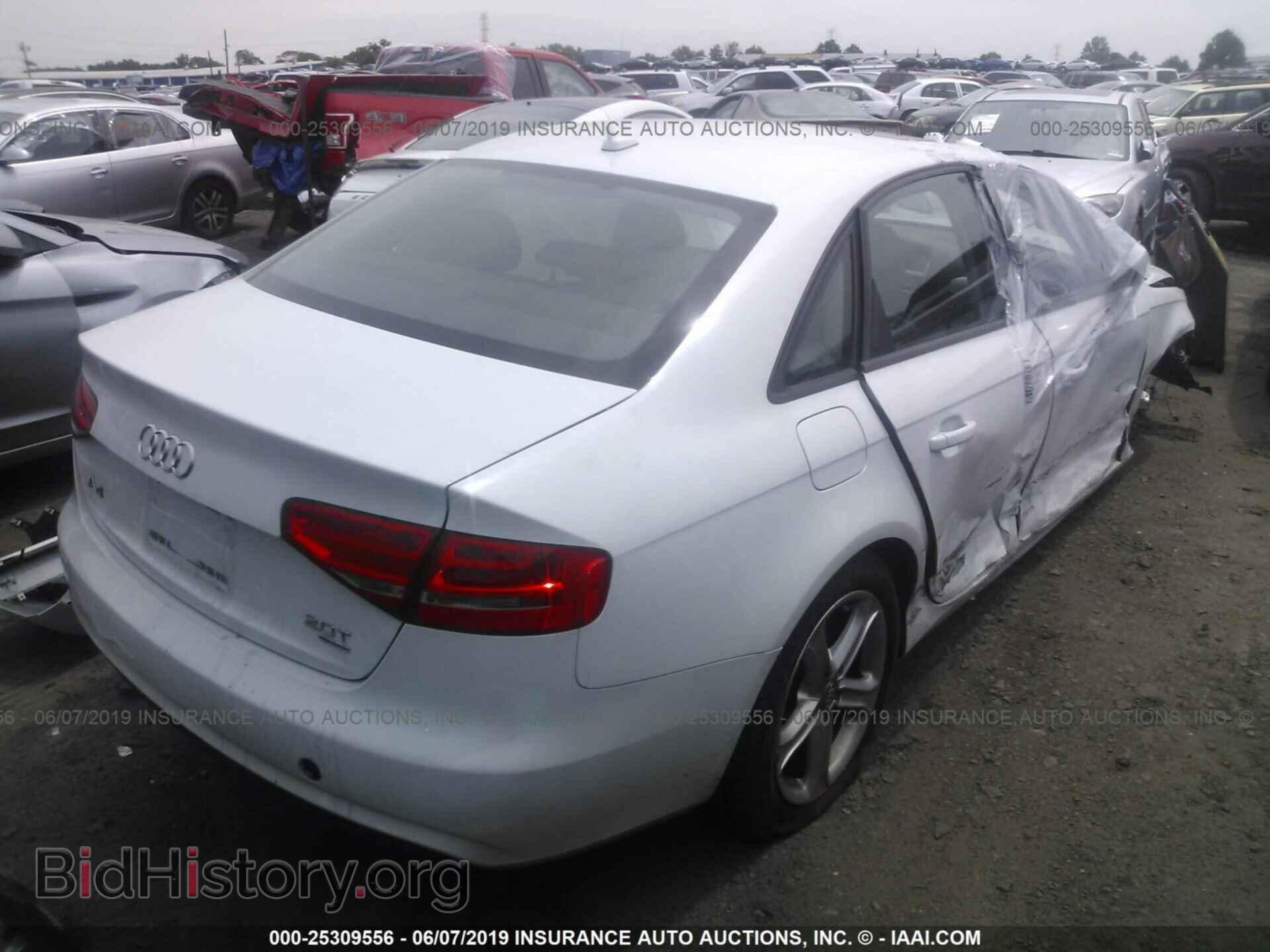 2013 AUDI A4 - VIN: WAUBFAFL4DN047228 - Photo 4