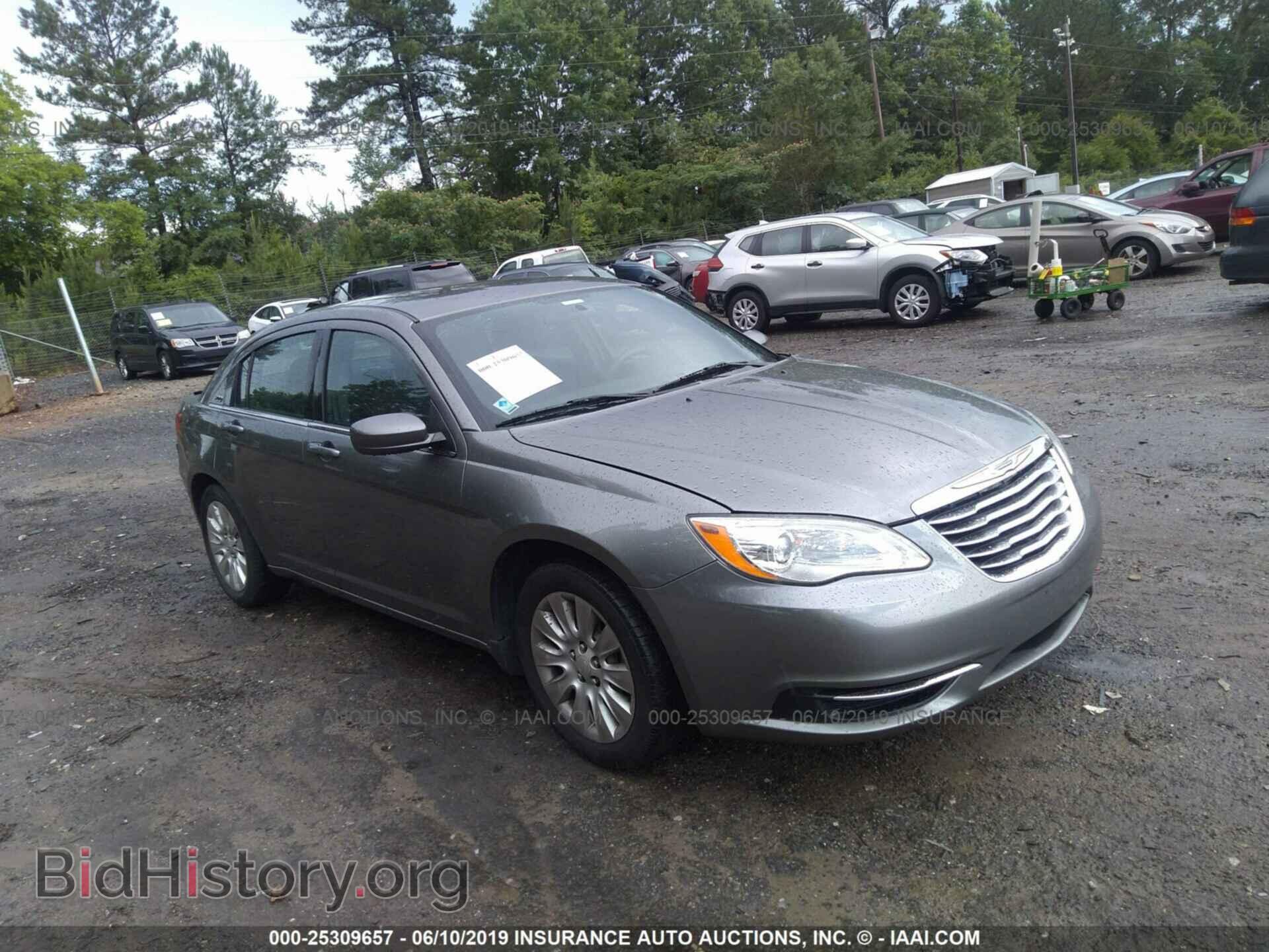 Фотография 1C3CCBAB8CN222989 - CHRYSLER 200 2012