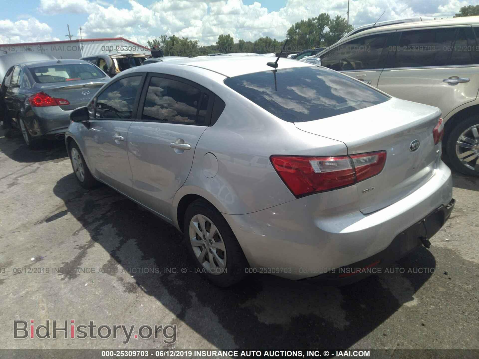 2014 KIA RIO - VIN: KNADM4A39E6416717 - Фото 3