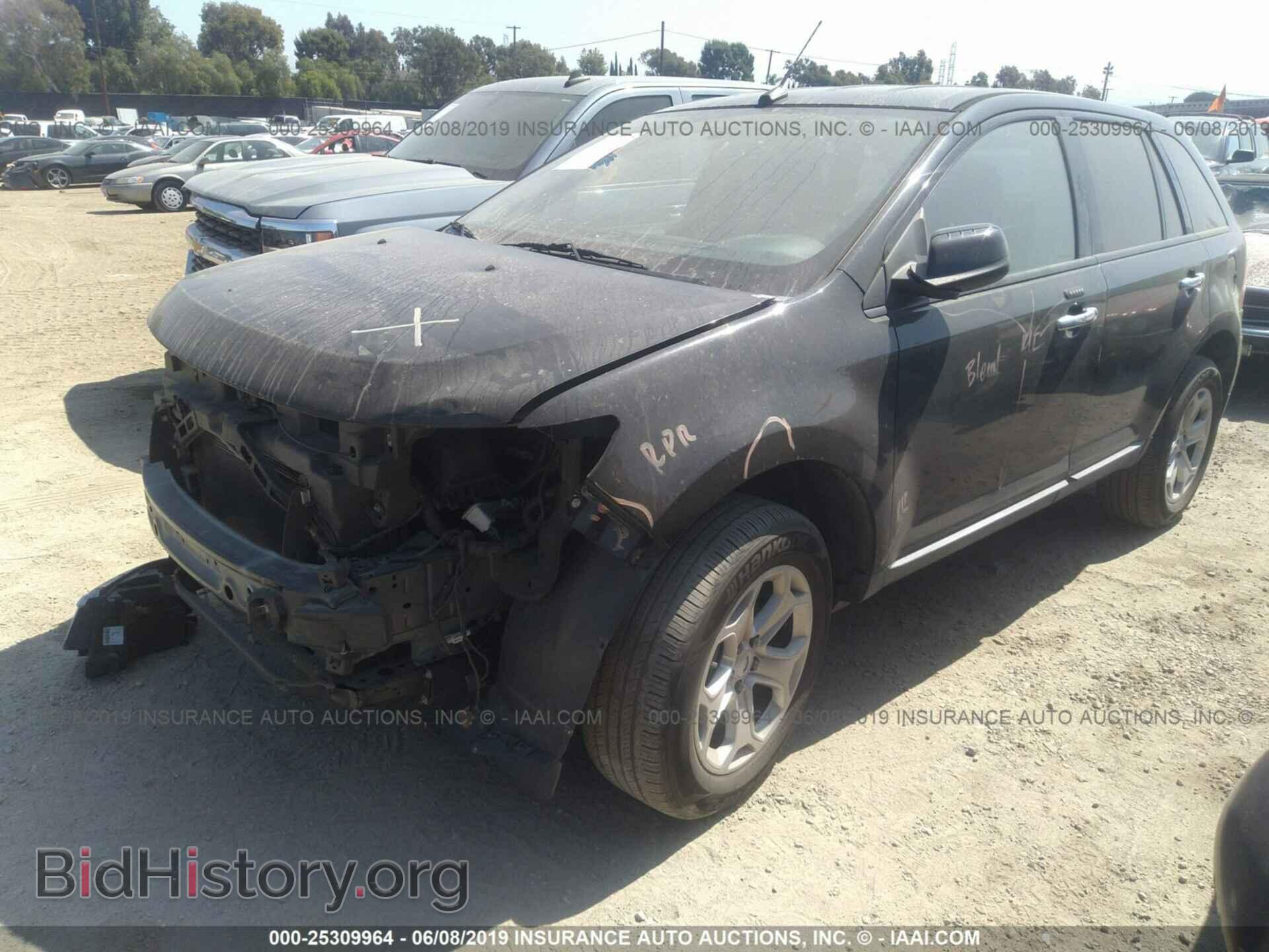 2011 FORD EDGE - VIN: 2FMDK3JC1BBA88608 - Фото 2