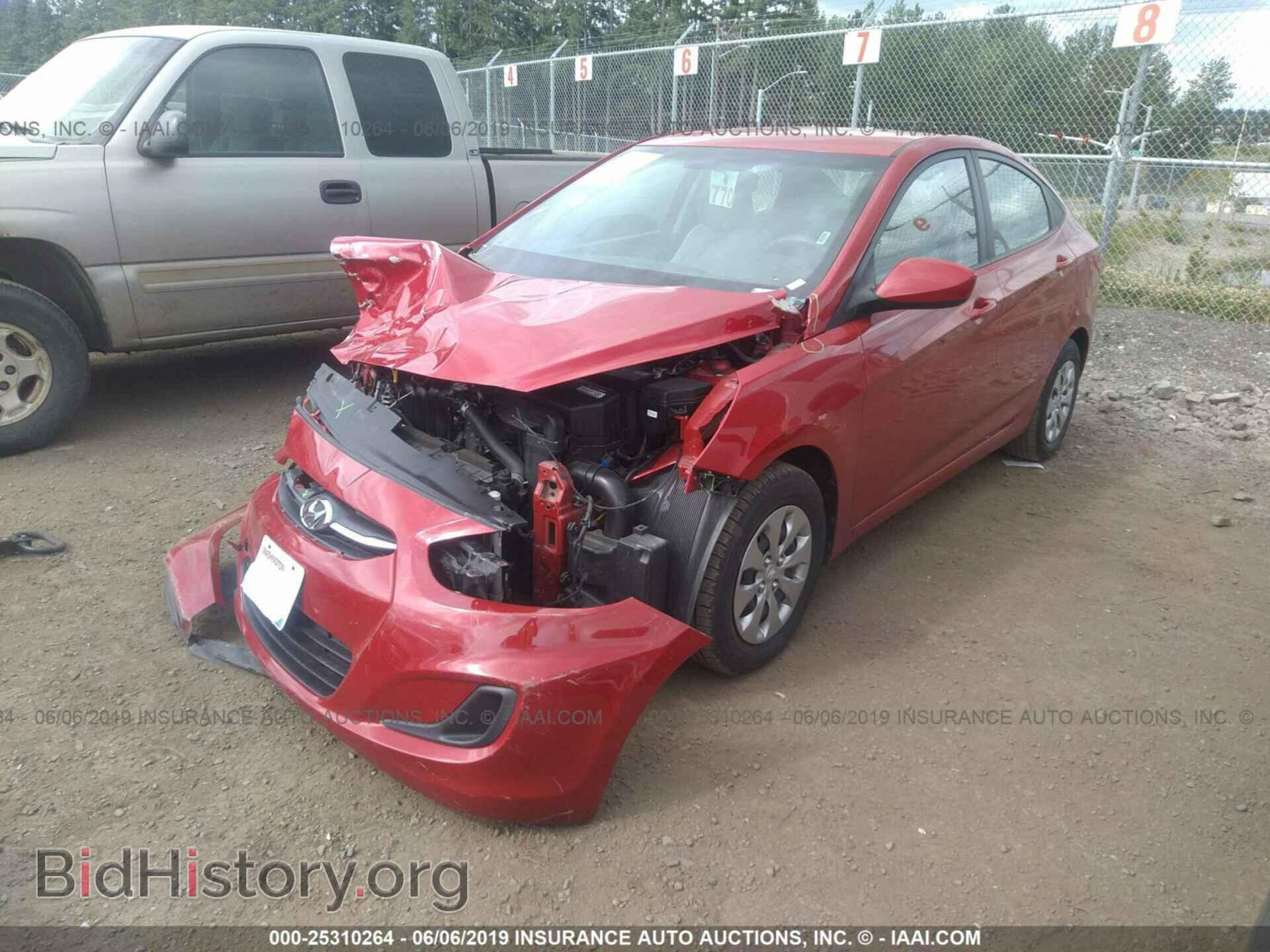 2017 HYUNDAI ACCENT - VIN: KMHCT4AE3HU300752 - Фото 2