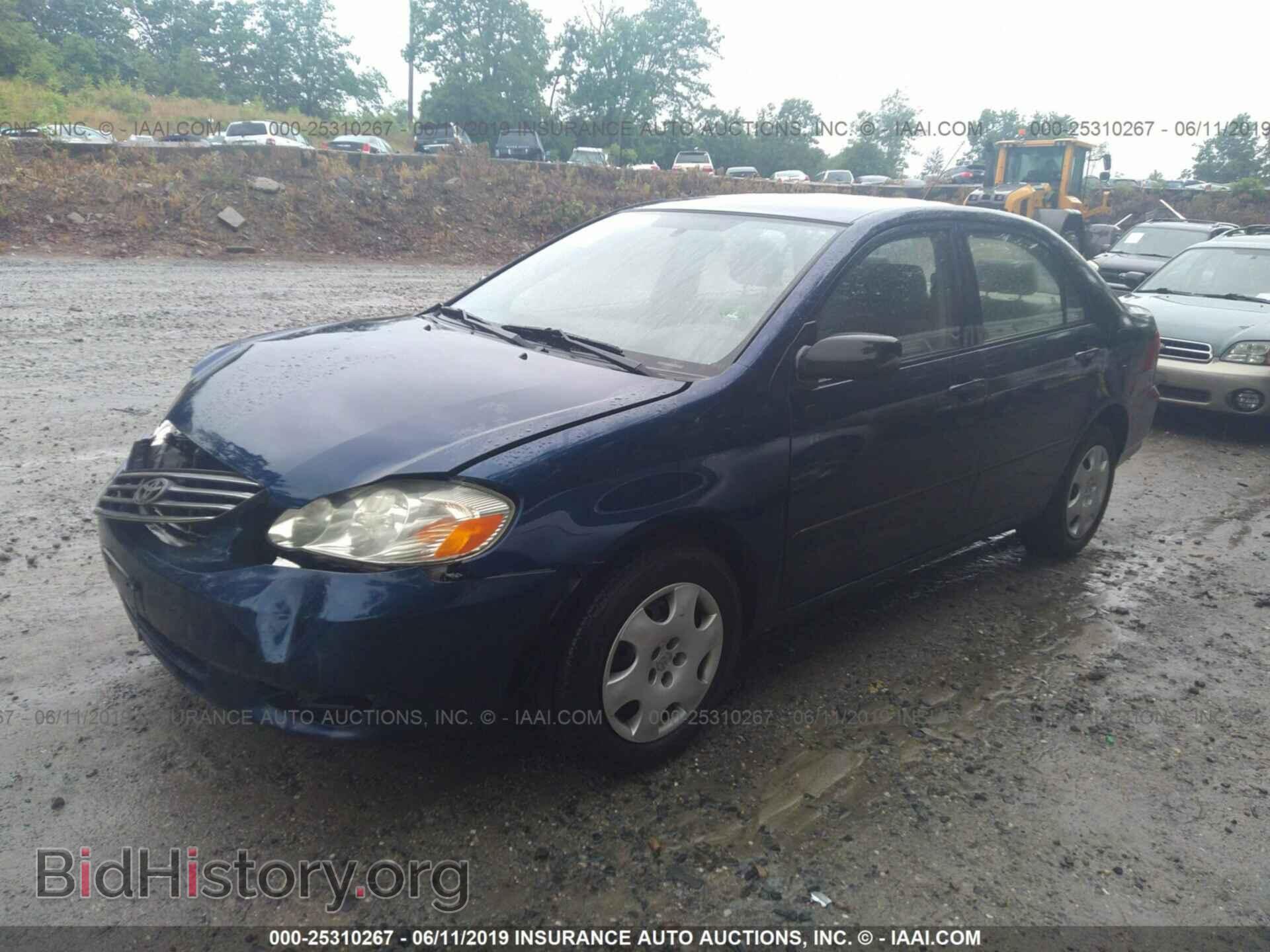 2003 TOYOTA COROLLA - VIN: JTDBR32E830040680 - Фото 2