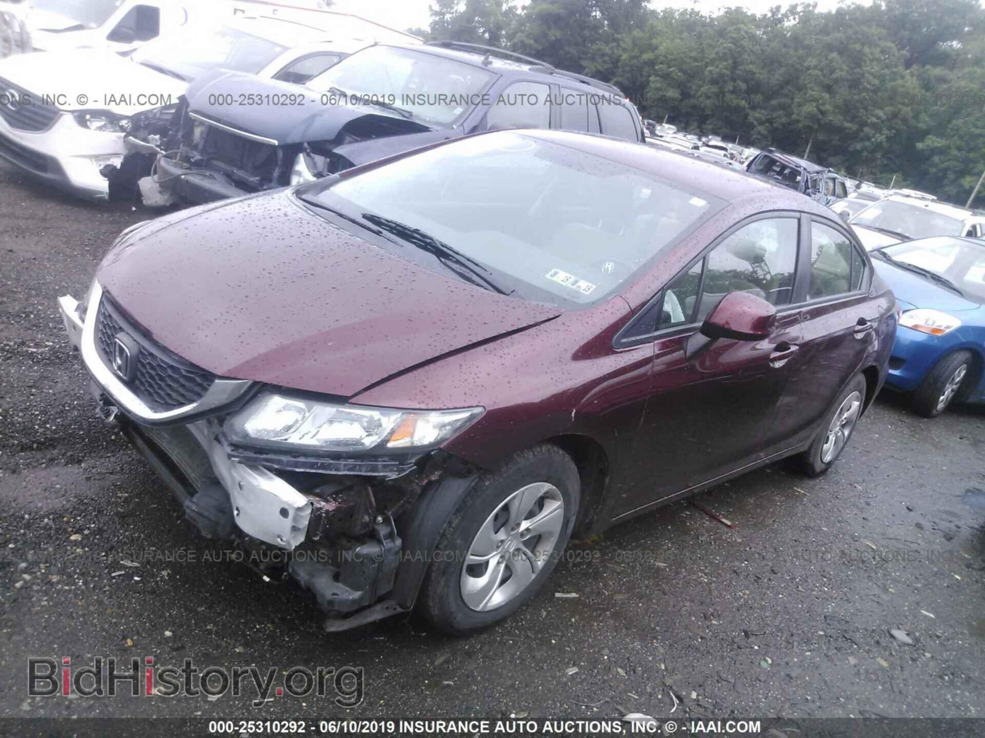 2013 HONDA CIVIC - VIN: 19XFB2F58DE288088 - Фото 2