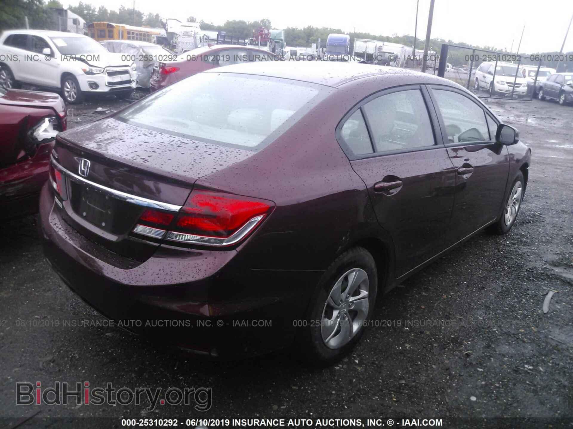 2013 HONDA CIVIC - VIN: 19XFB2F58DE288088 - Фото 4