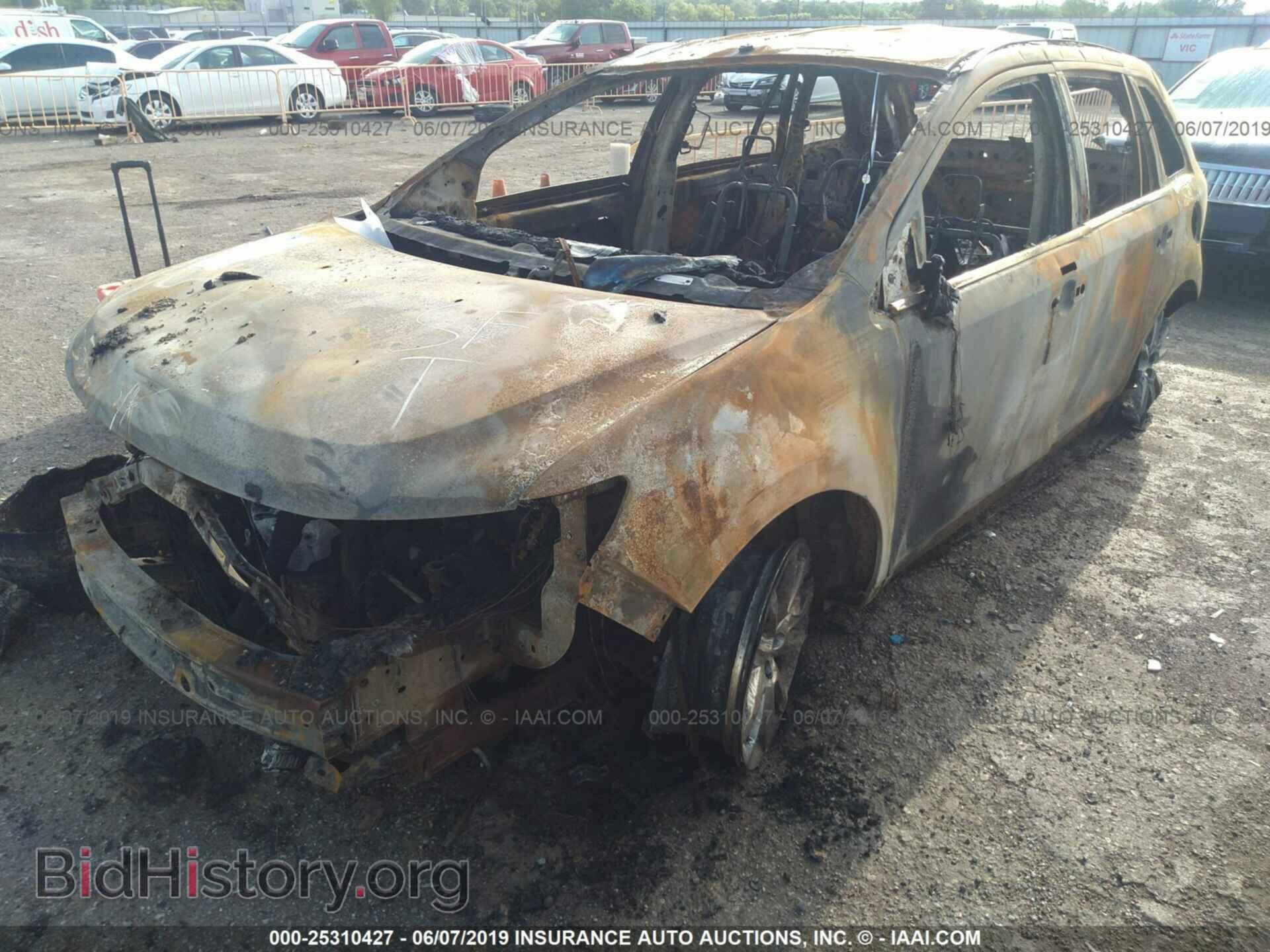 2013 FORD EDGE - VIN: 2FMDK4KC0DBE33716 - Photo 2