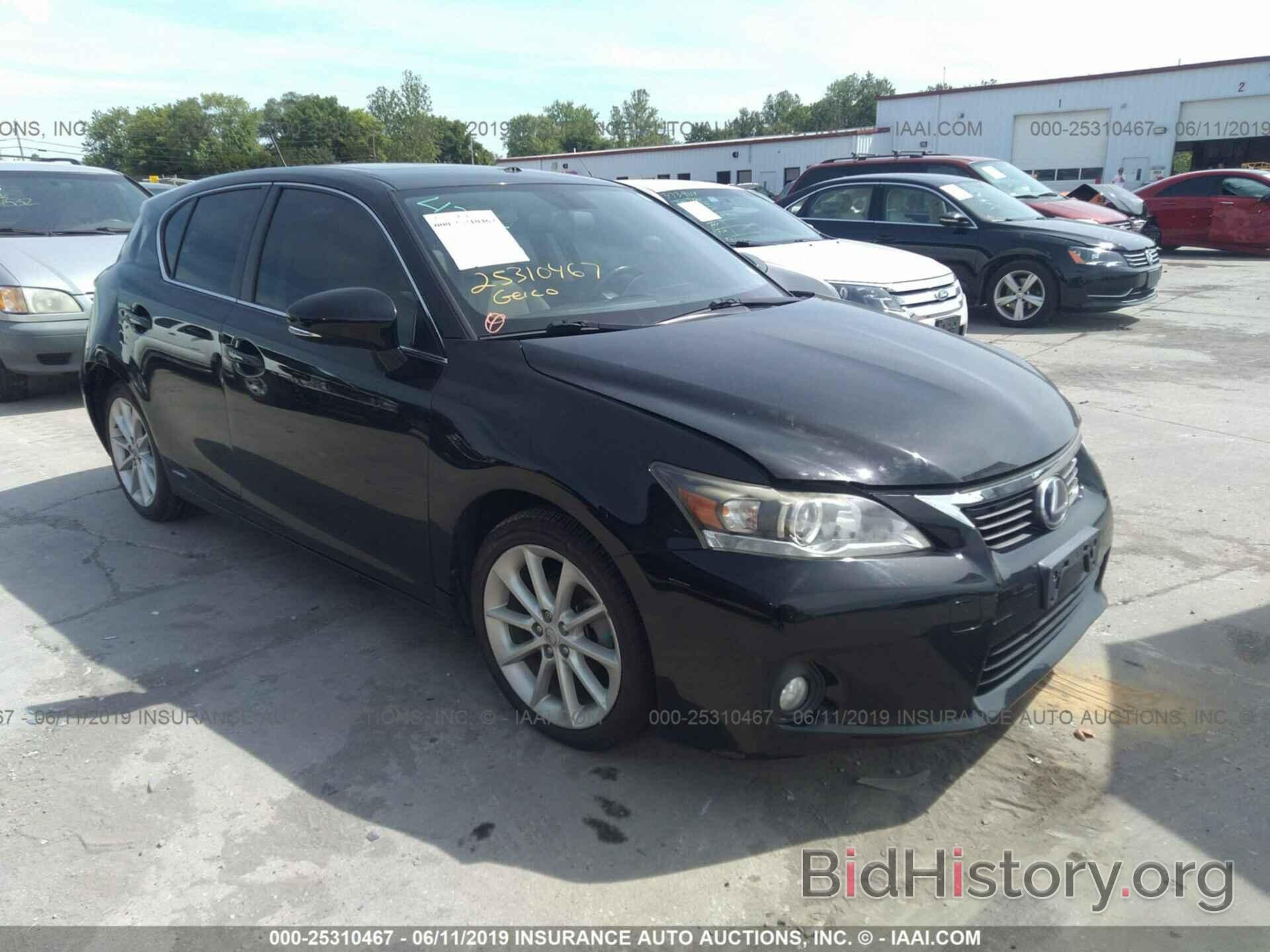 Photo JTHKD5BH4C2066930 - LEXUS CT 2012