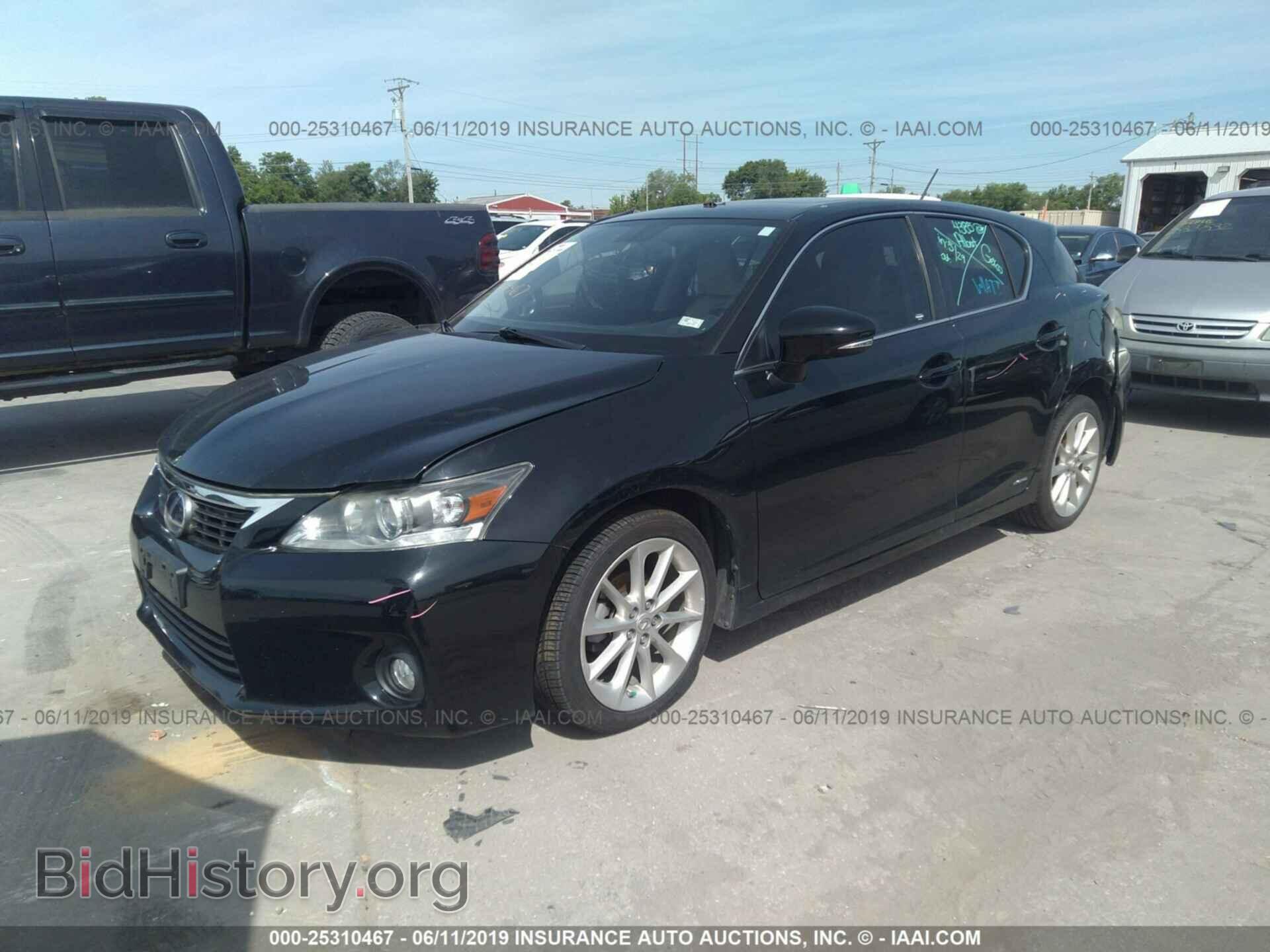 2012 LEXUS CT - VIN: JTHKD5BH4C2066930 - Photo 2