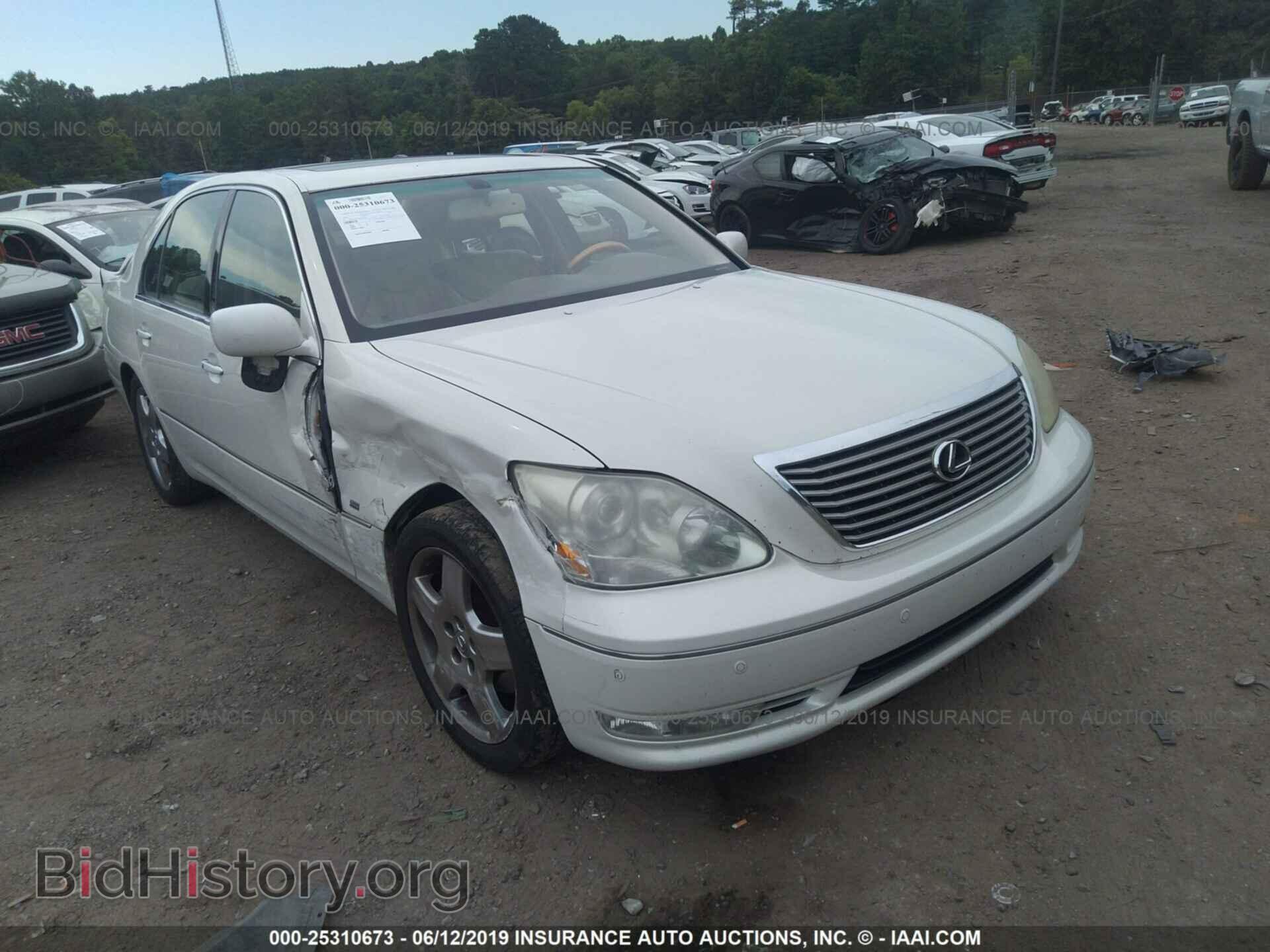2004 LEXUS LS - VIN: JTHBN36FX40134638 - Фото 6