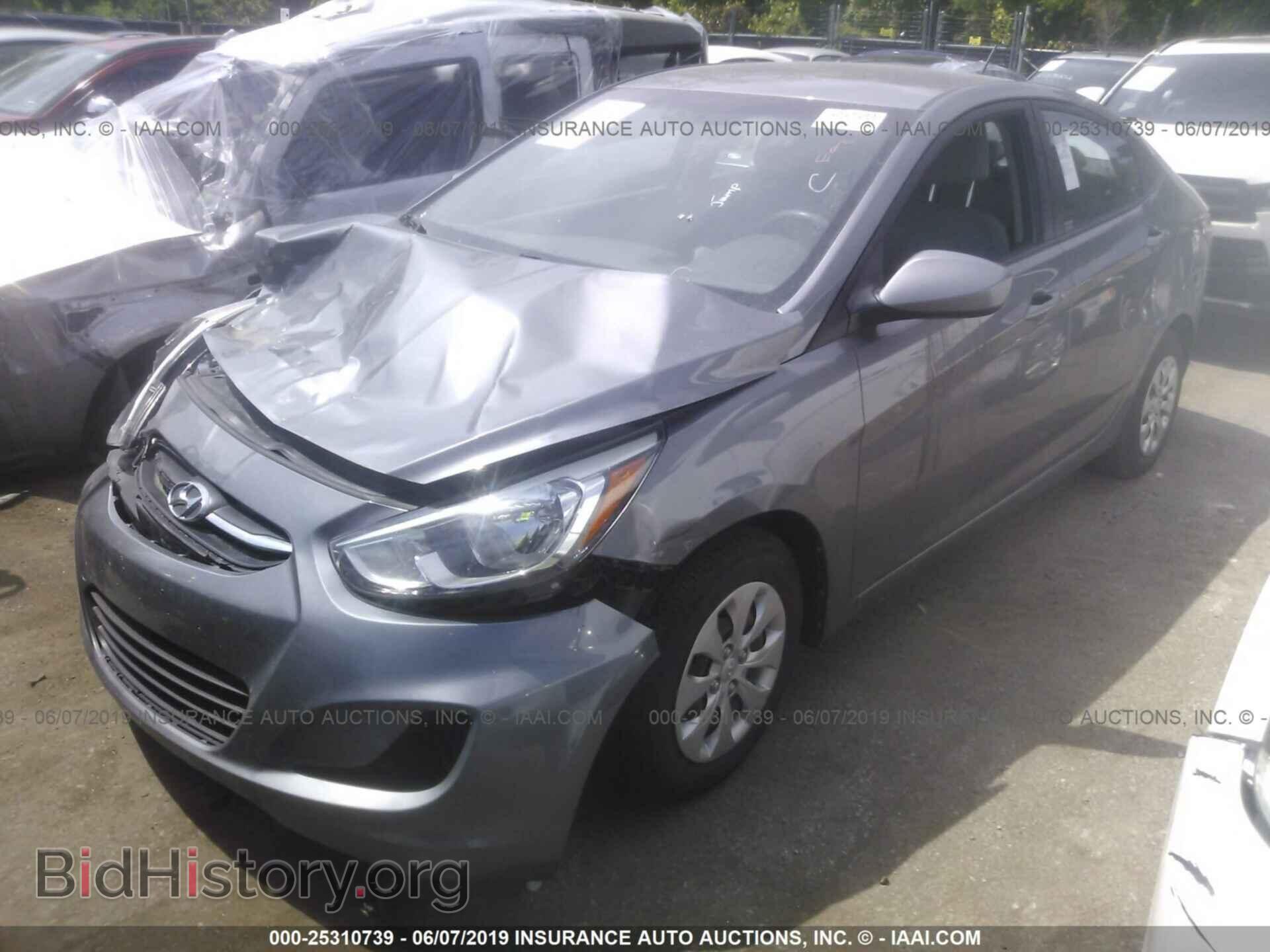 2016 HYUNDAI ACCENT - VIN: KMHCT4AE3GU981607 - Фото 2
