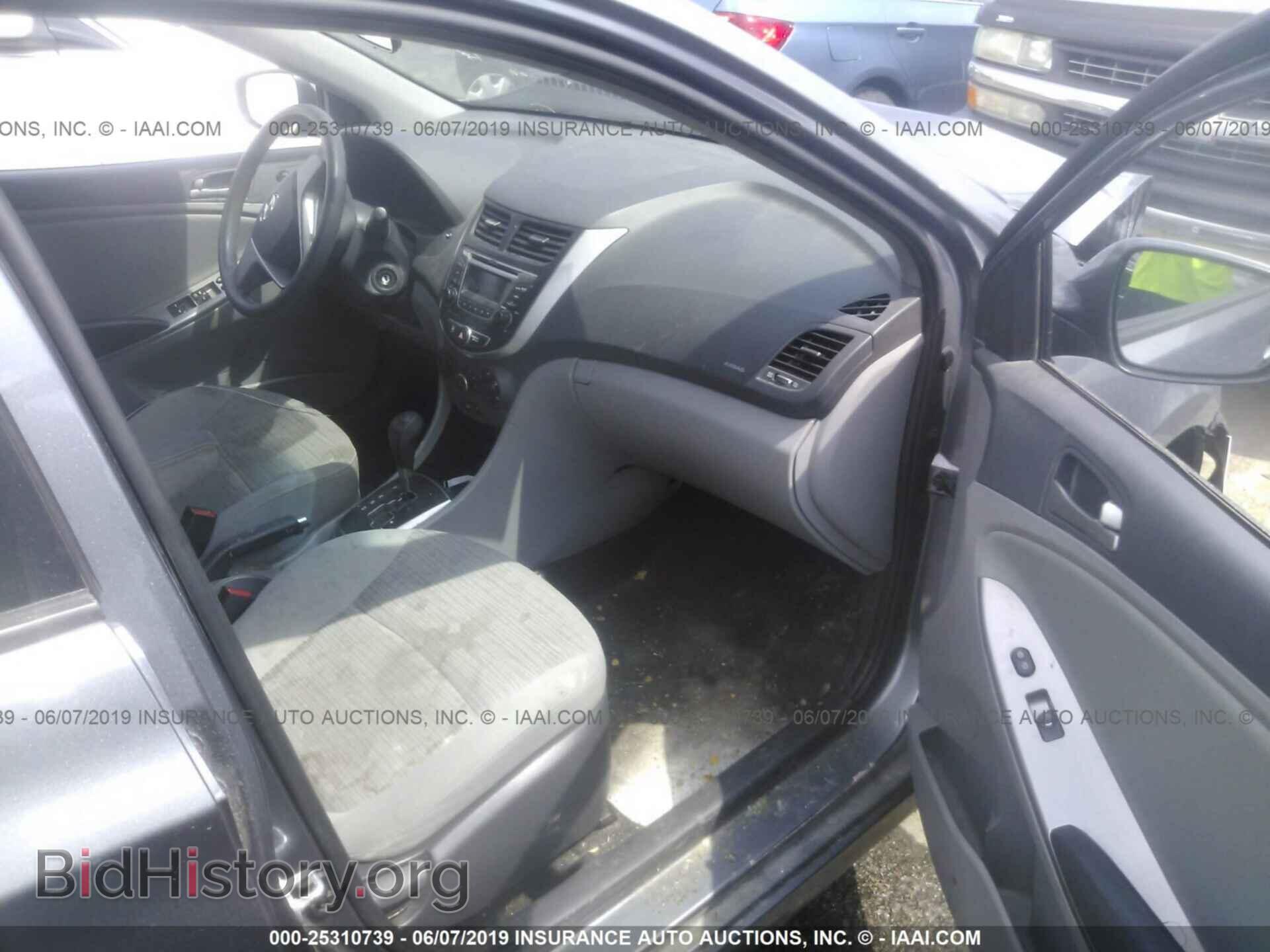 2016 HYUNDAI ACCENT - VIN: KMHCT4AE3GU981607 - Фото 5