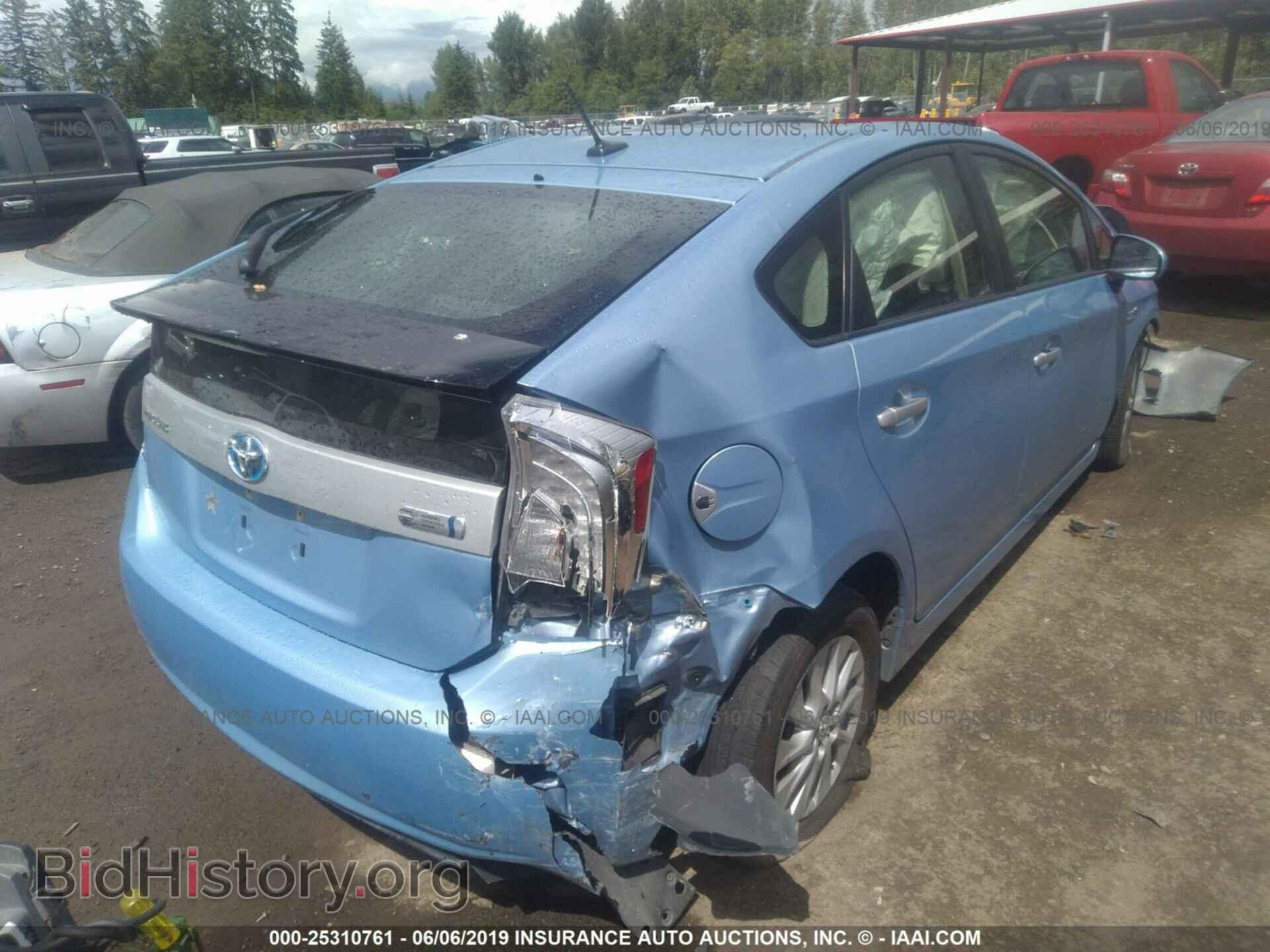 2013 TOYOTA PRIUS PLUG-IN - VIN: JTDKN3DP2D3040734 - Фото 4