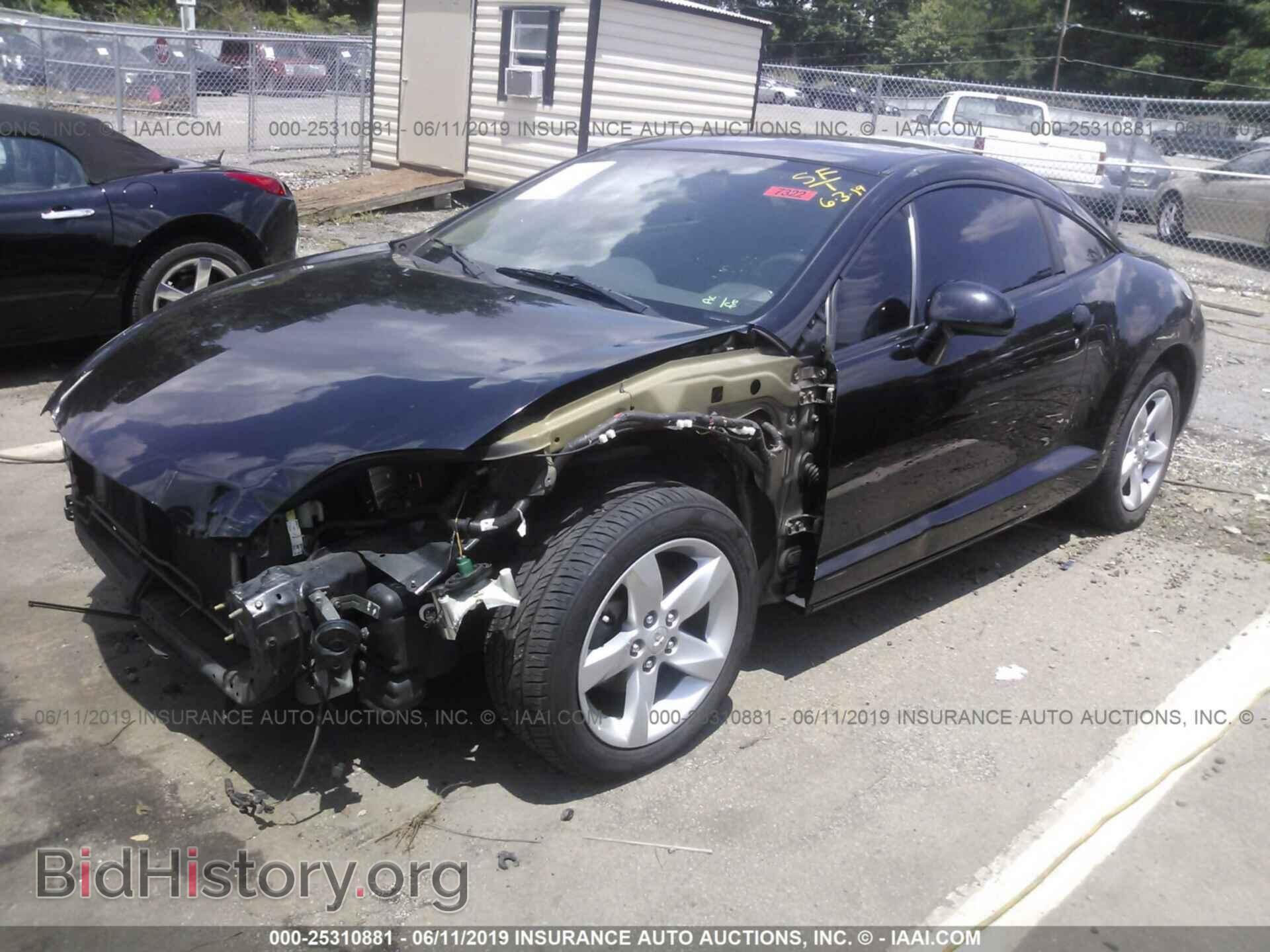 2007 MITSUBISHI ECLIPSE - VIN: 4A3AK24F57E036592 - Фото 2