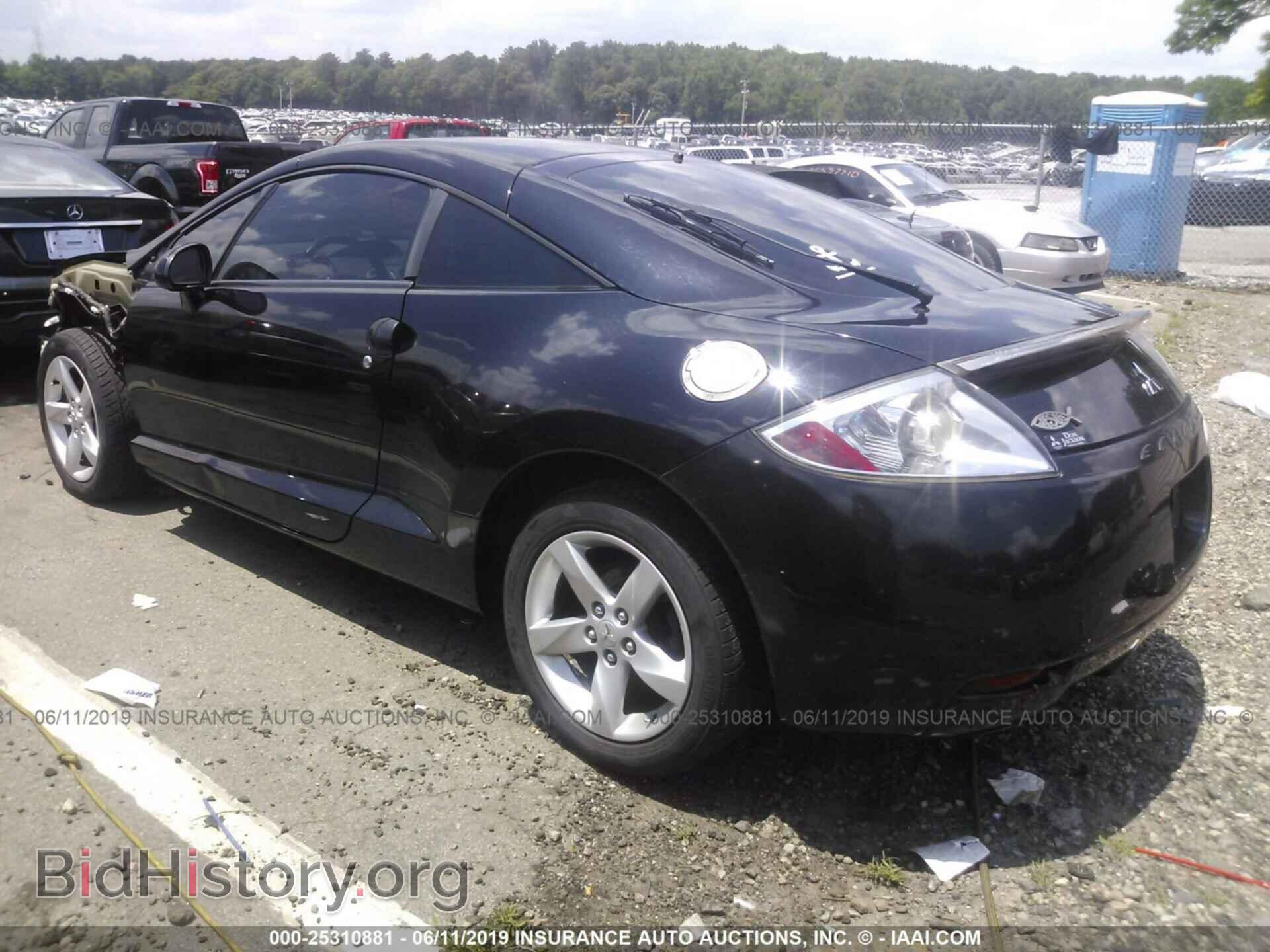 2007 MITSUBISHI ECLIPSE - VIN: 4A3AK24F57E036592 - Фото 3