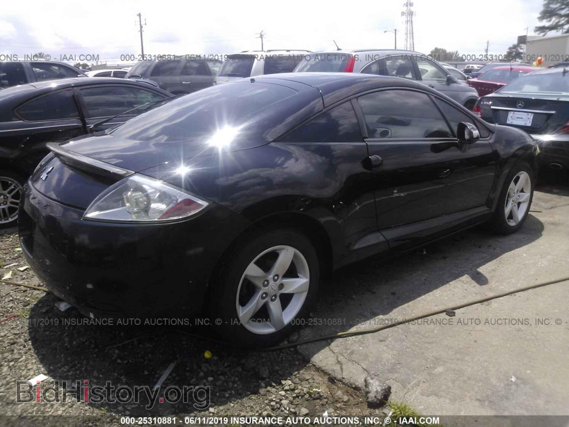 2007 MITSUBISHI ECLIPSE - VIN: 4A3AK24F57E036592 - Фото 4