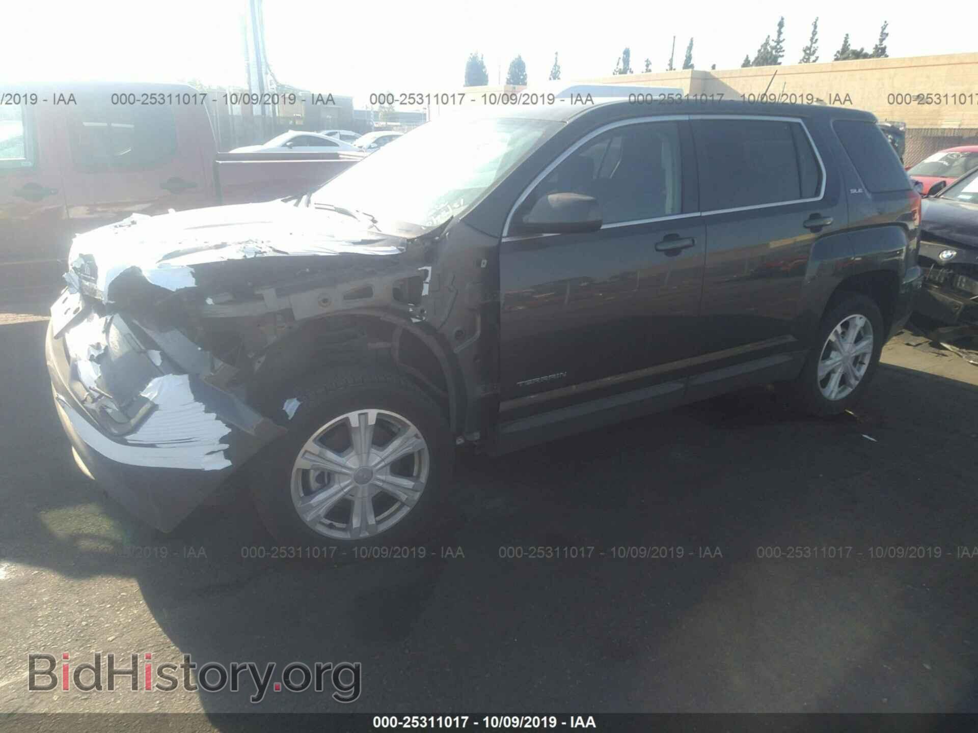 2017 GMC TERRAIN - VIN: 2GKALMEK3H6352574 - Фото 2