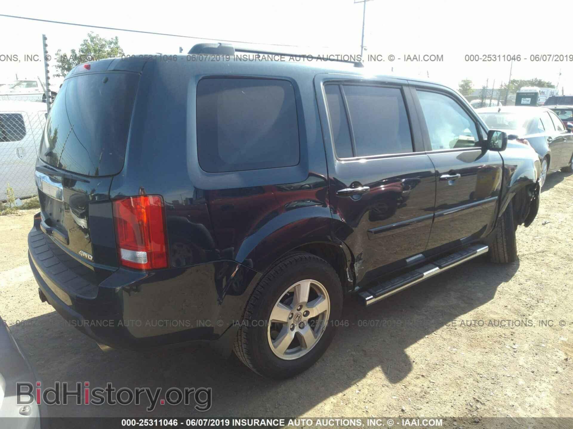 2011 HONDA PILOT - VIN: 5FNYF4H5XBB052412 - Фото 4
