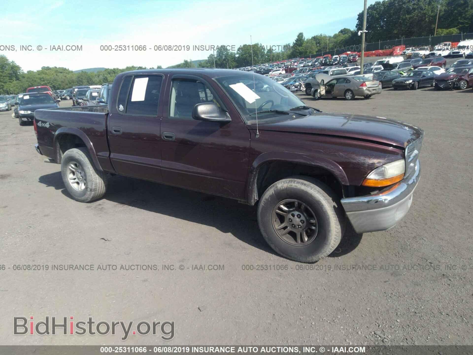 Фотография 1D7HG48N24S556607 - DODGE DAKOTA 2004