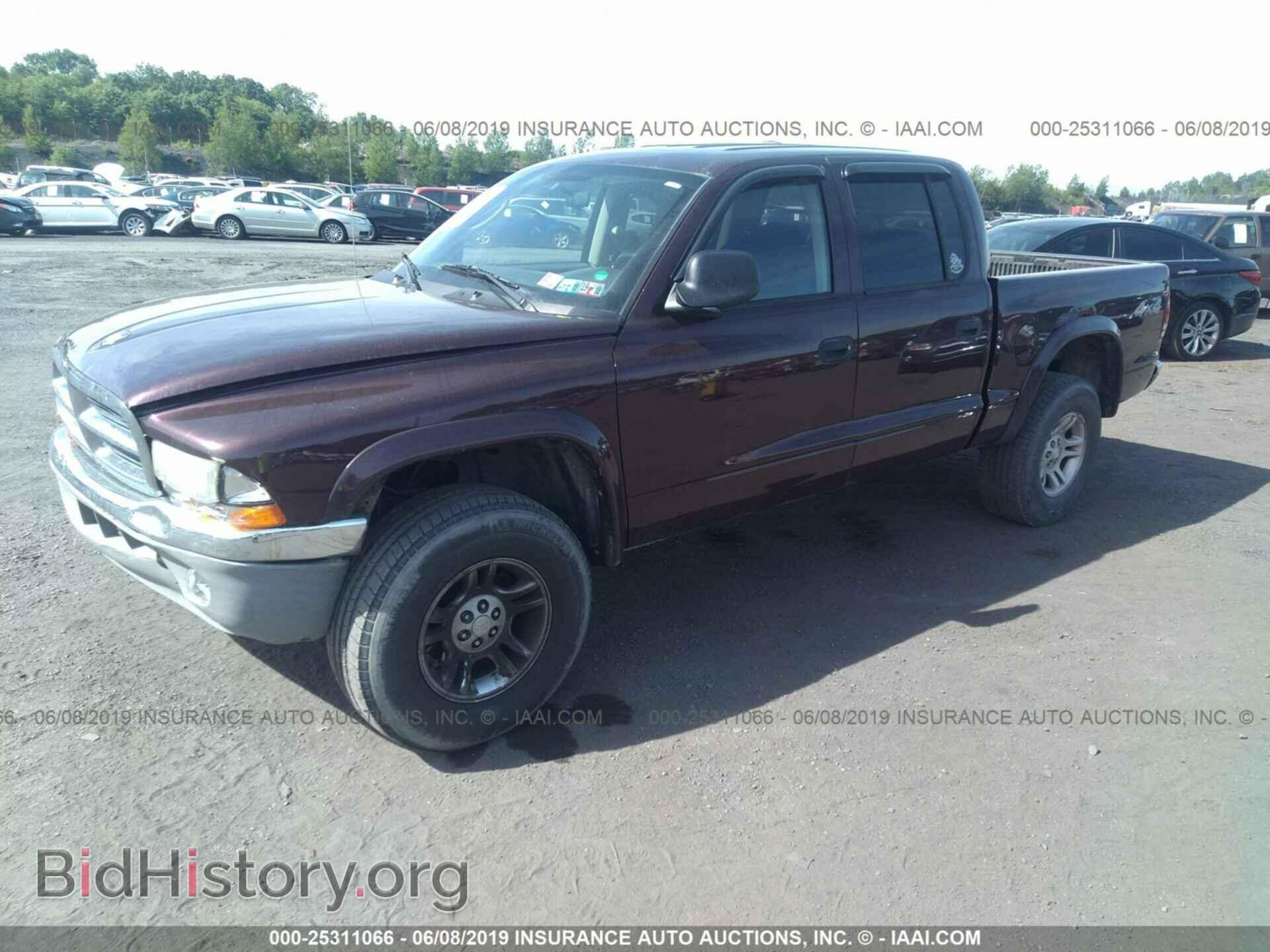 2004 DODGE DAKOTA - VIN: 1D7HG48N24S556607 - Фото 2
