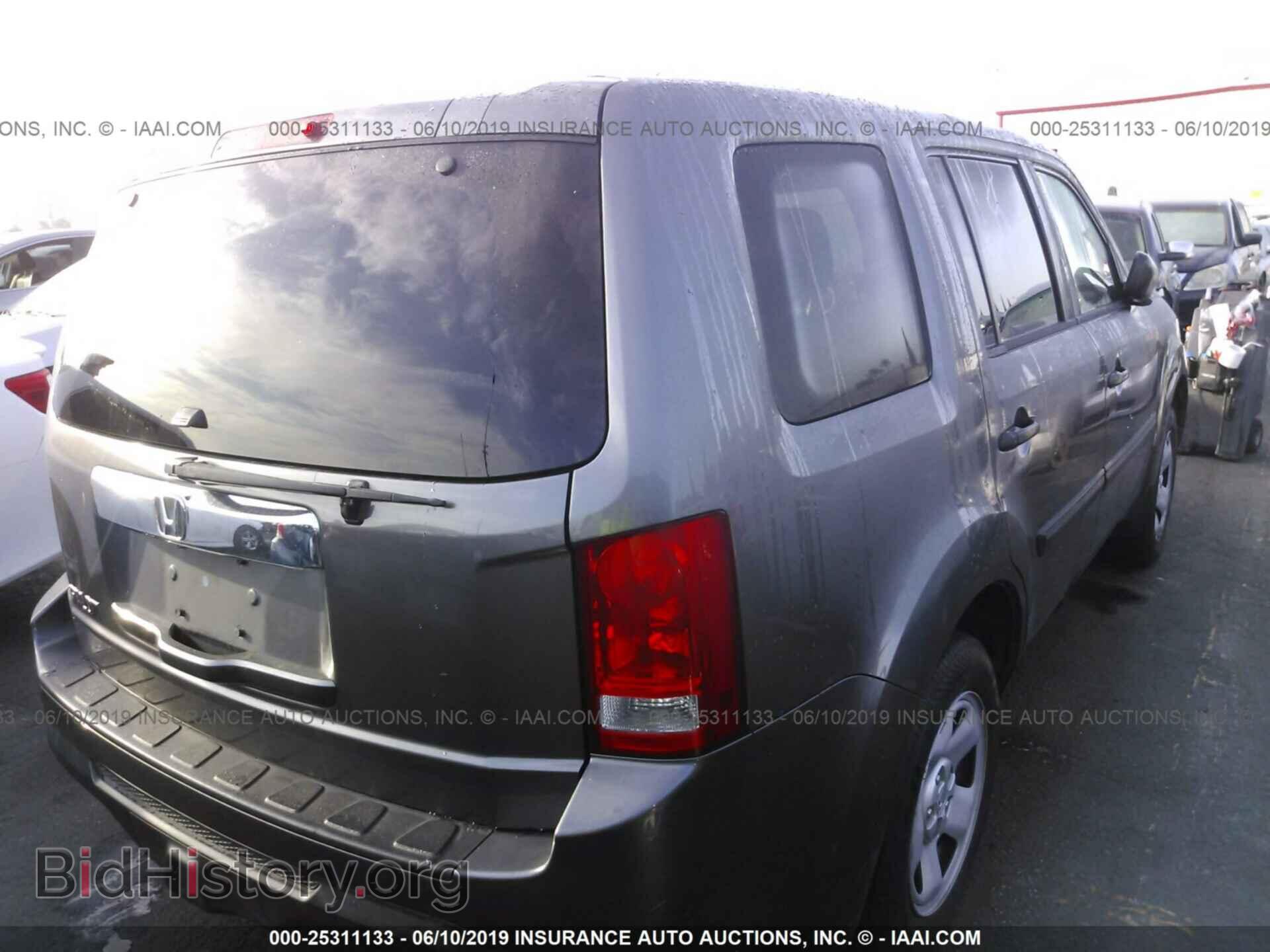 2014 HONDA PILOT - VIN: 5FNYF3H20EB004860 - Фото 4