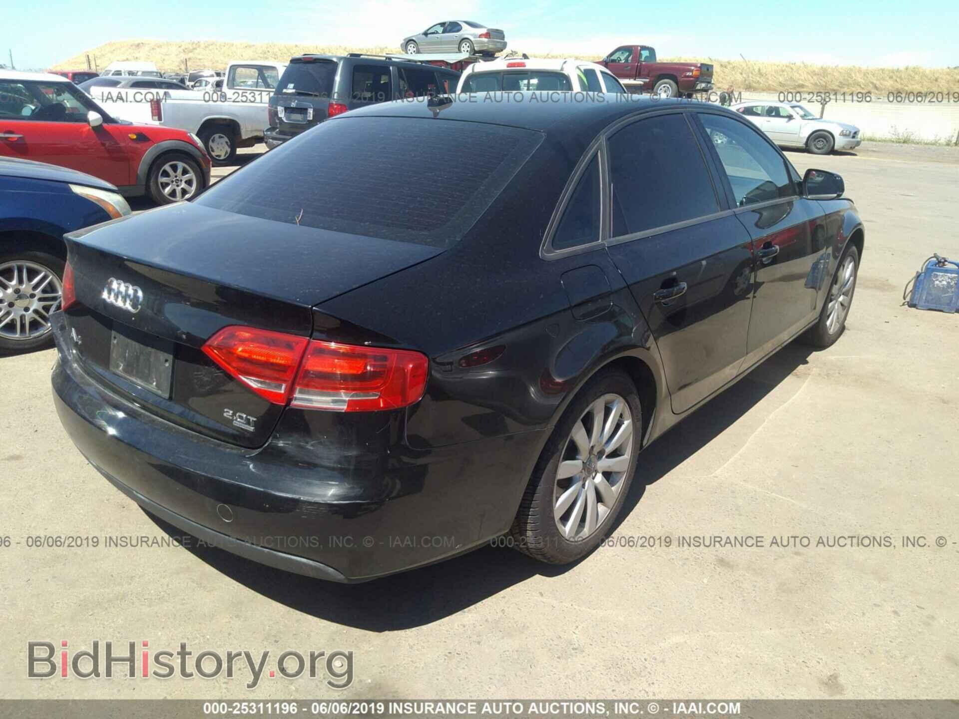 2012 AUDI A4 - VIN: WAUAFAFL3CN009130 - Photo 4