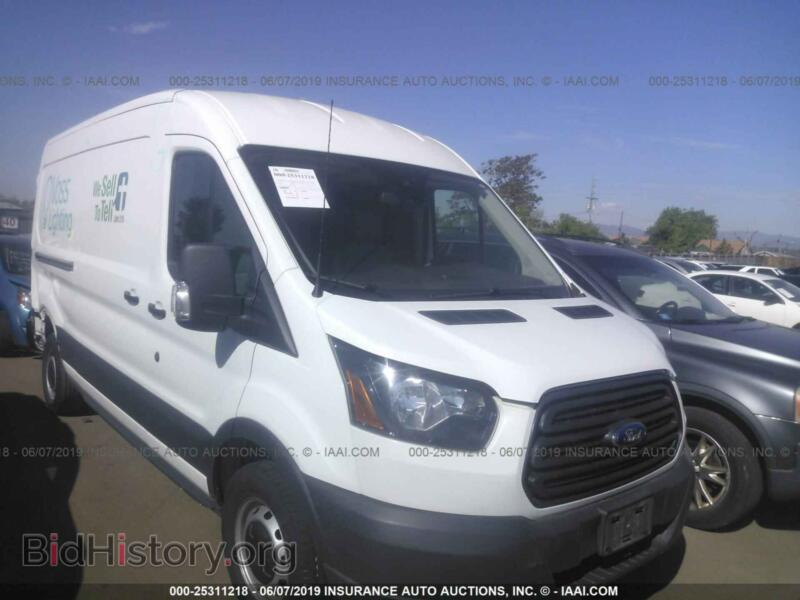2017 Ford TRANSIT (VIN 1FTYE2CM9HKB43284) — фото 1 из 10, IAAI, повреждение: задняя часть