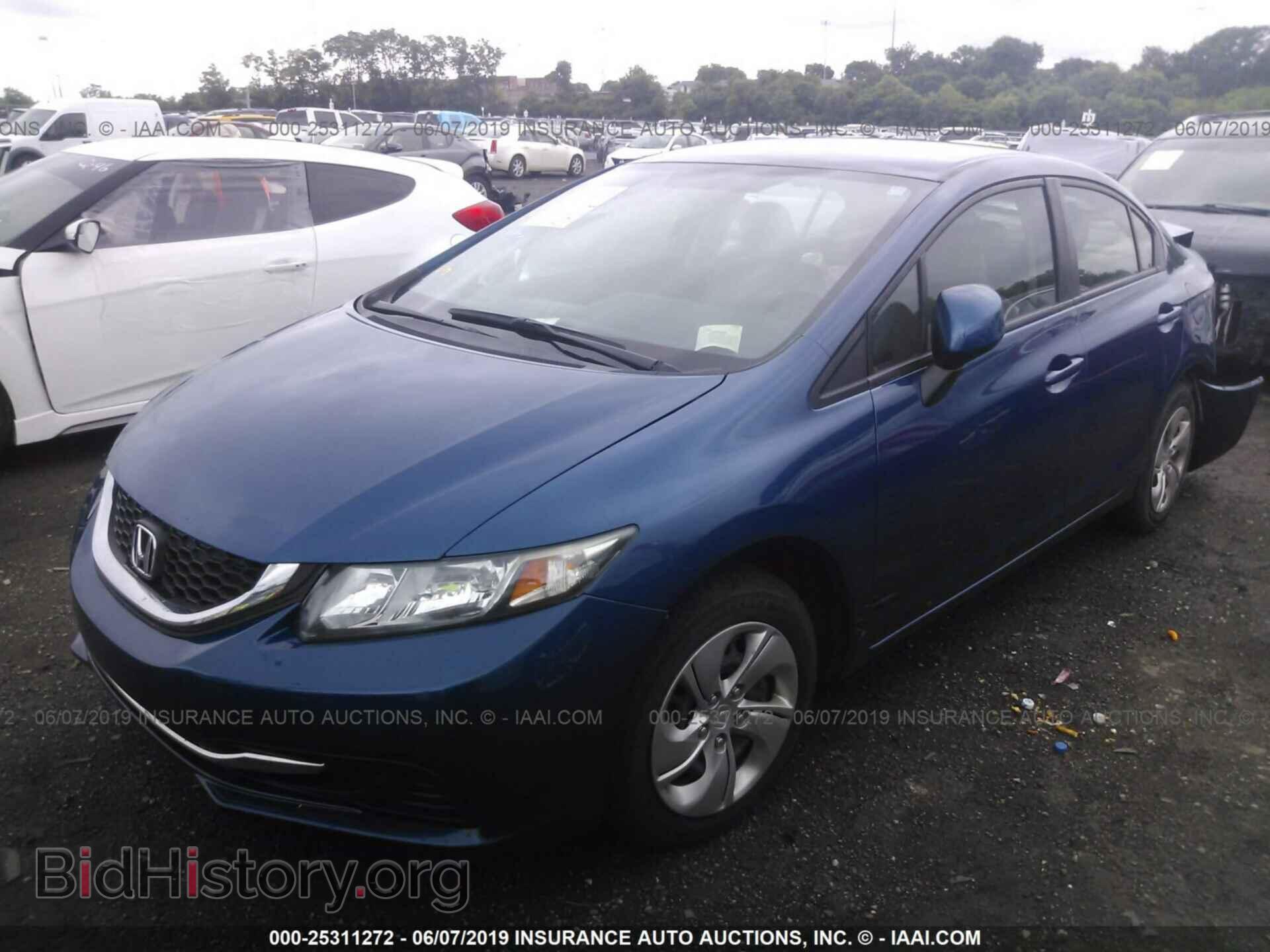 2013 HONDA CIVIC - VIN: 19XFB2F50DE017025 - Фото 2
