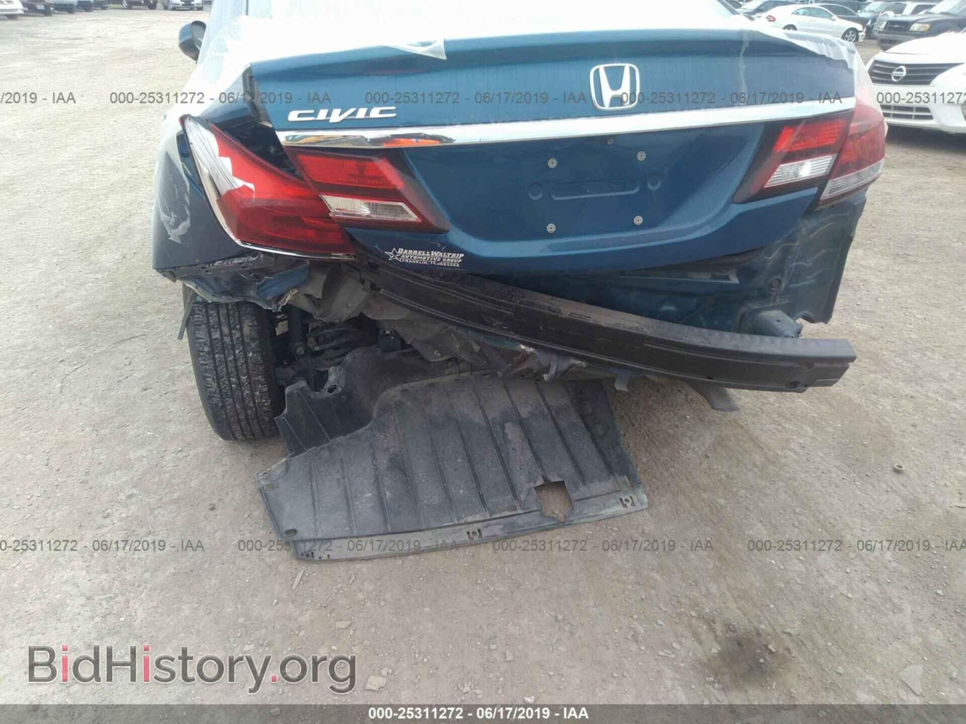 2013 HONDA CIVIC - VIN: 19XFB2F50DE017025 - Фото 6