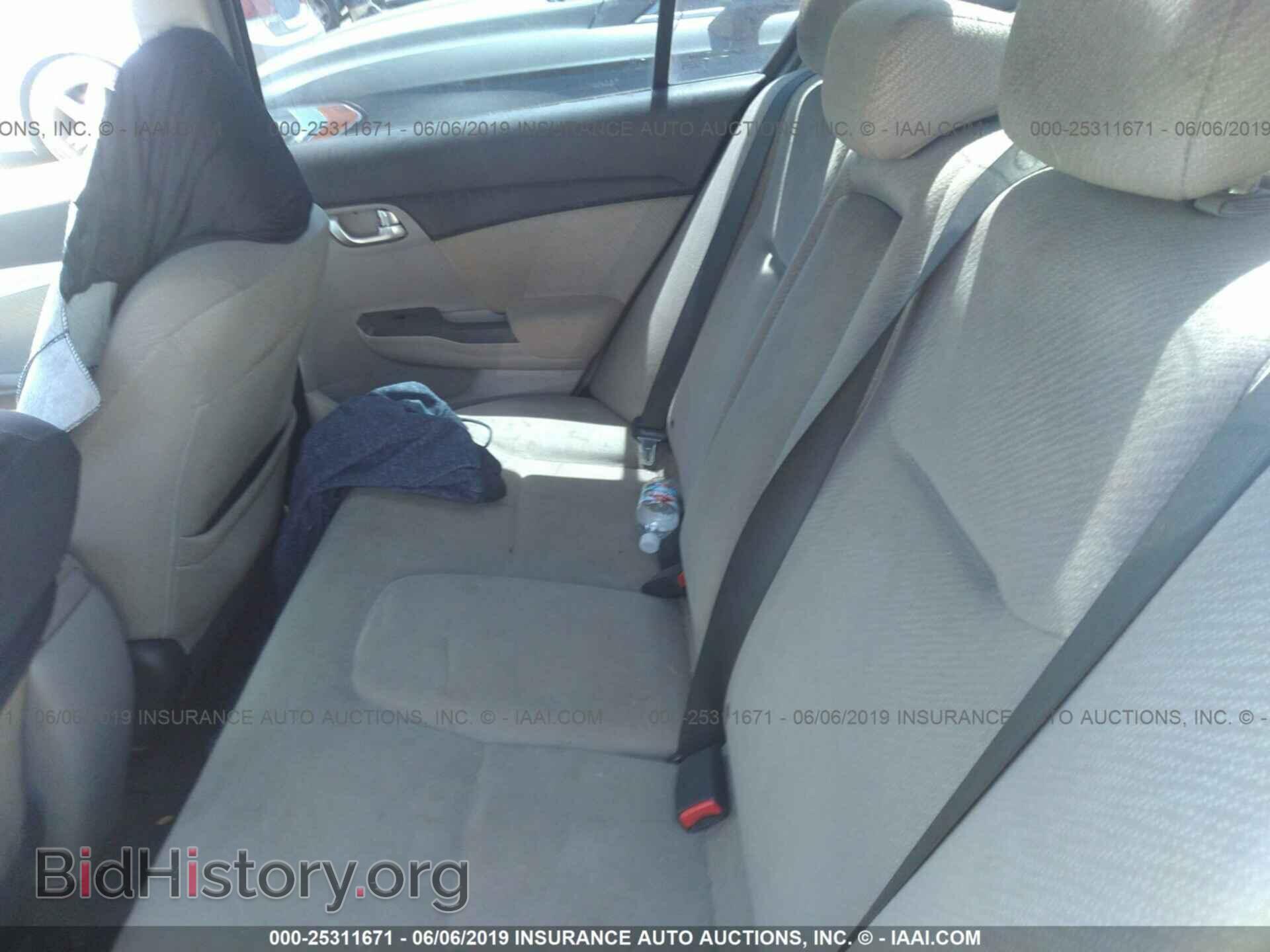 2013 HONDA CIVIC - VIN: 19XFB2F86DE220219 - Photo 8