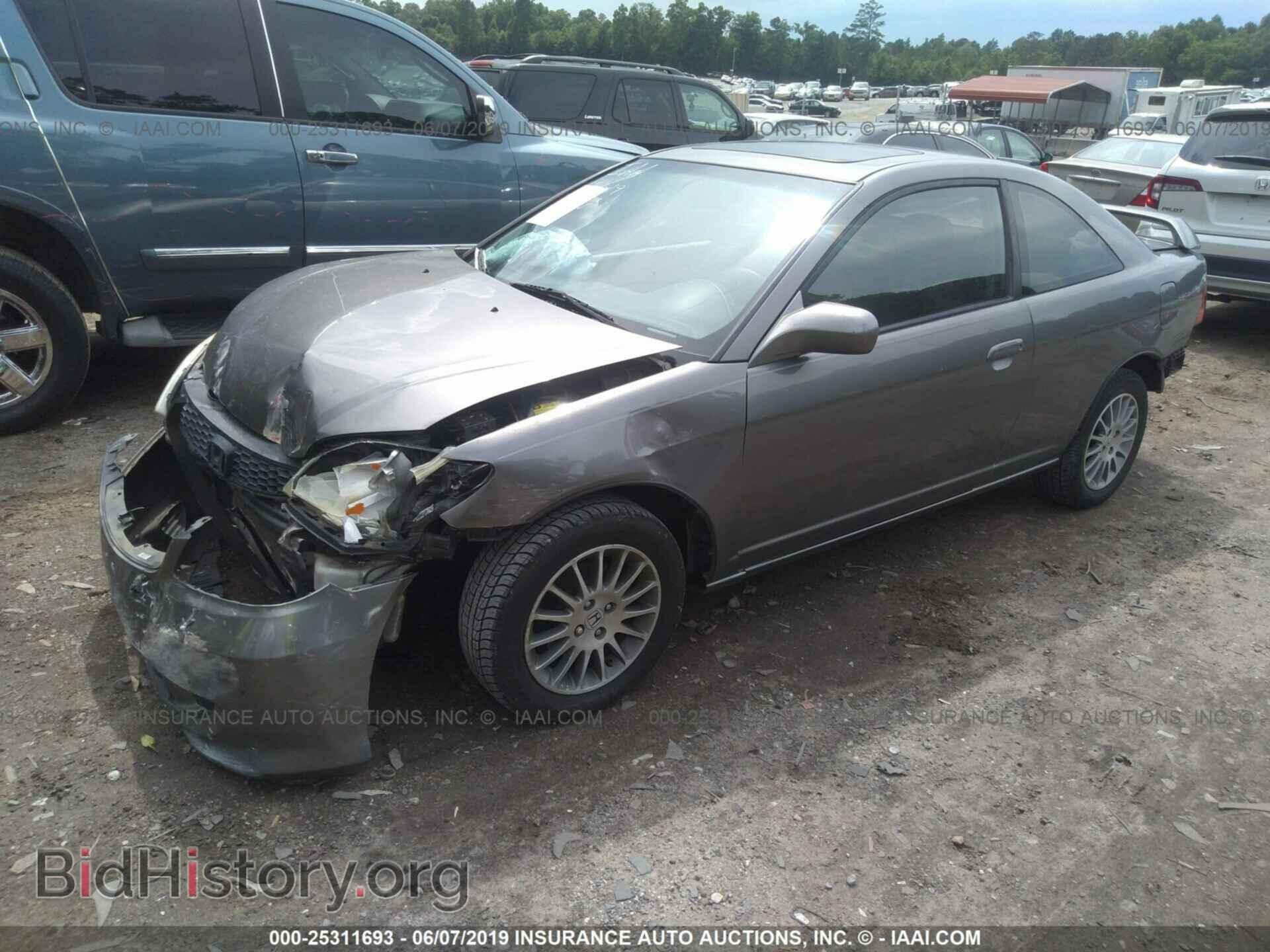 2005 HONDA CIVIC - VIN: 1HGEM22905L021438 - Фото 2
