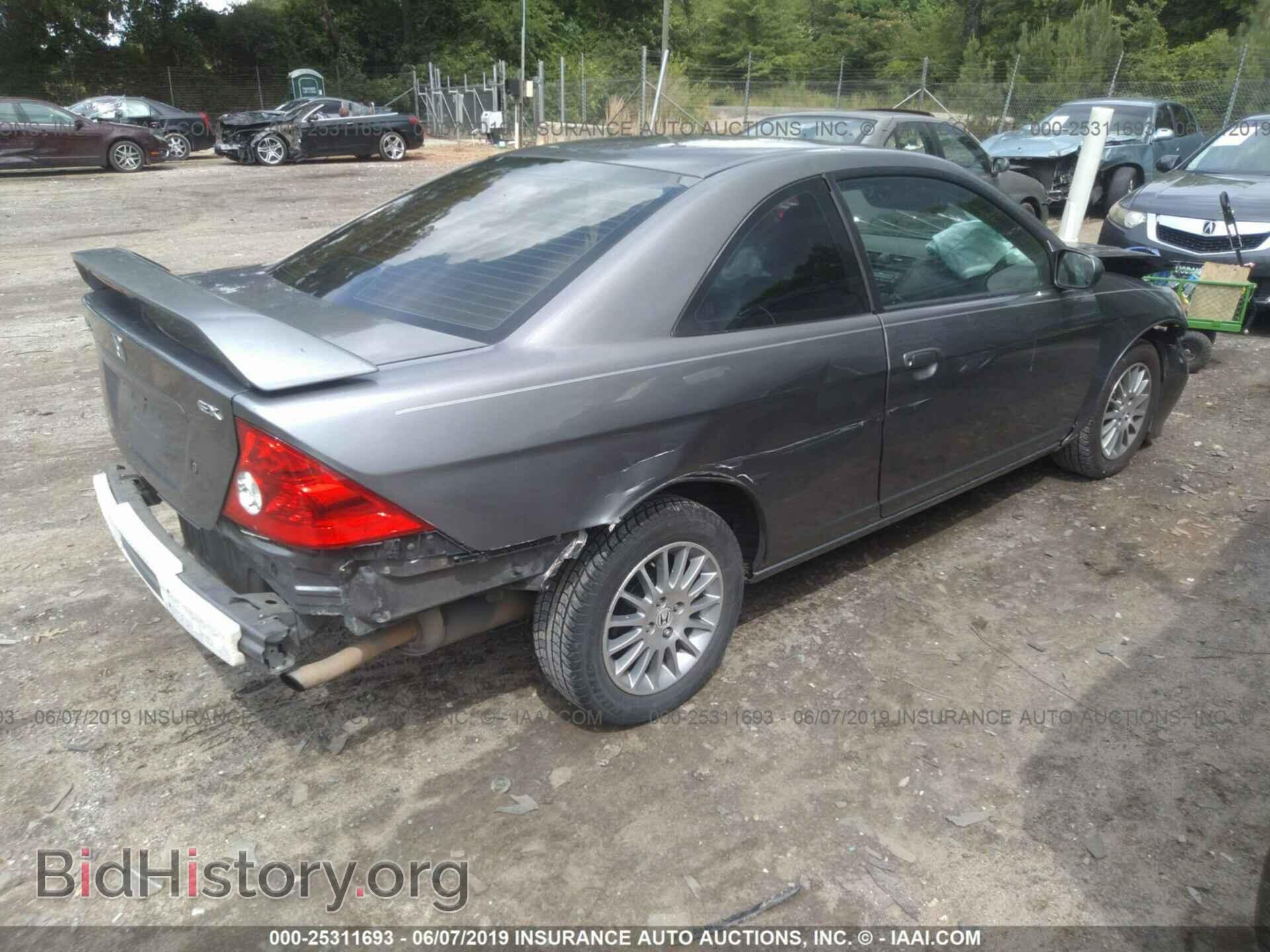 2005 HONDA CIVIC - VIN: 1HGEM22905L021438 - Фото 4
