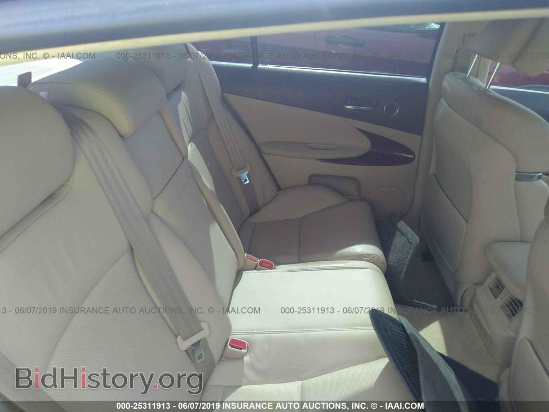 2009 LEXUS GS - VIN: JTHBE96S090043496 - Фото 8