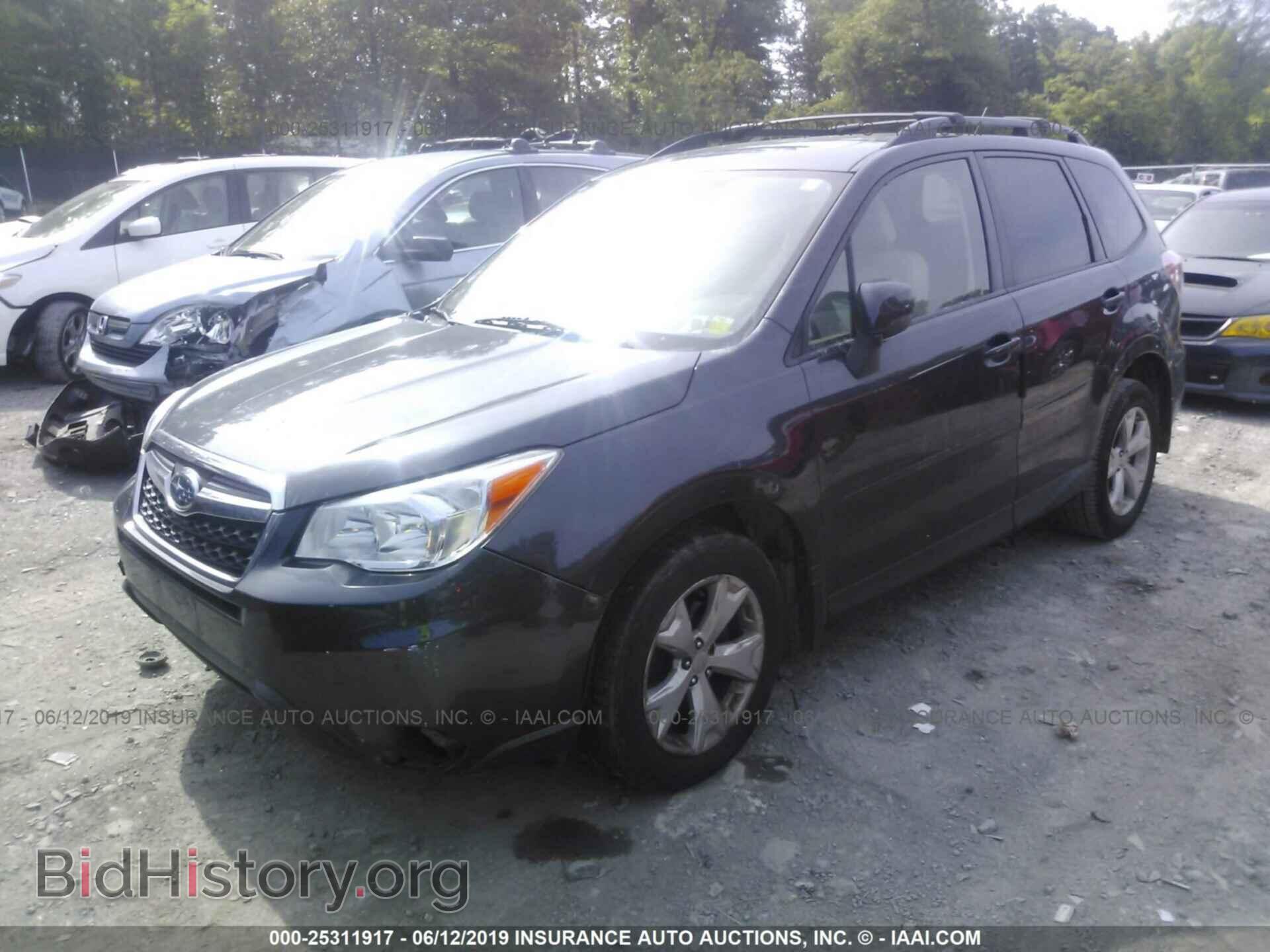 2014 SUBARU FORESTER - VIN: JF2SJAEC3EH454381 - Фото 2