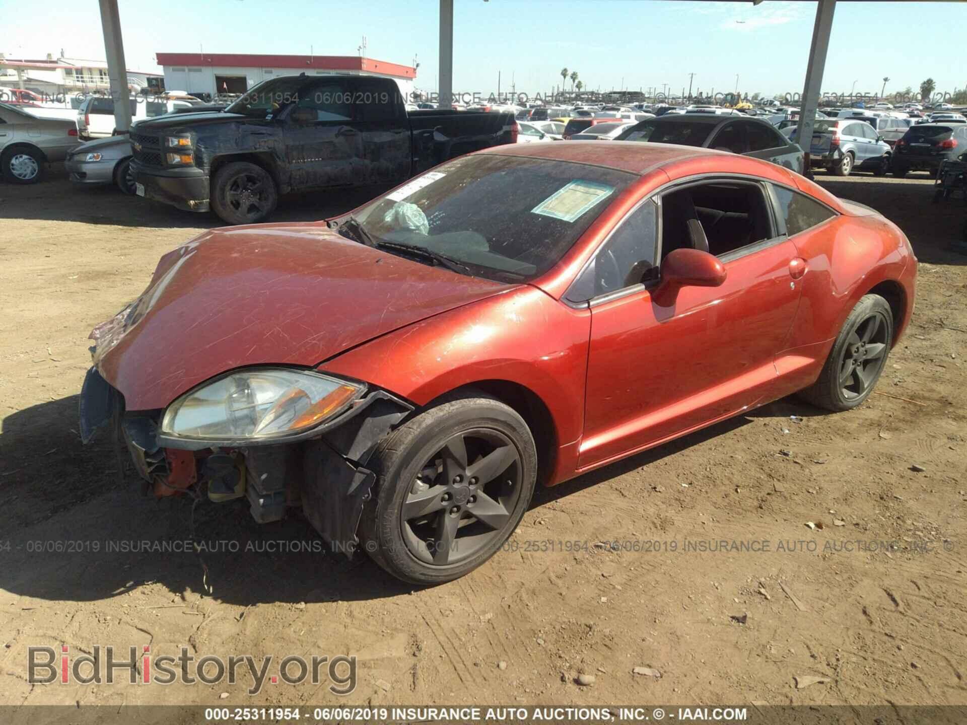 2009 MITSUBISHI ECLIPSE - VIN: 4A3AK24F99E041748 - Фото 2